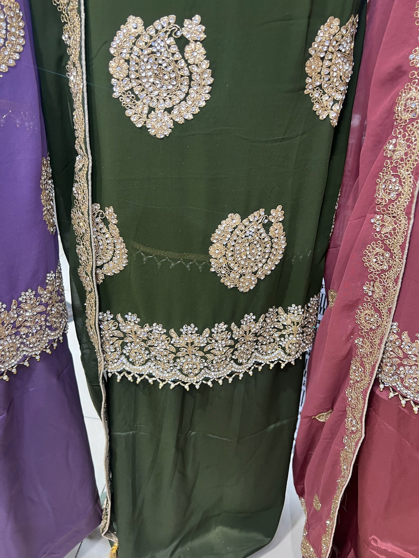 Fancy Embroidered Georgette