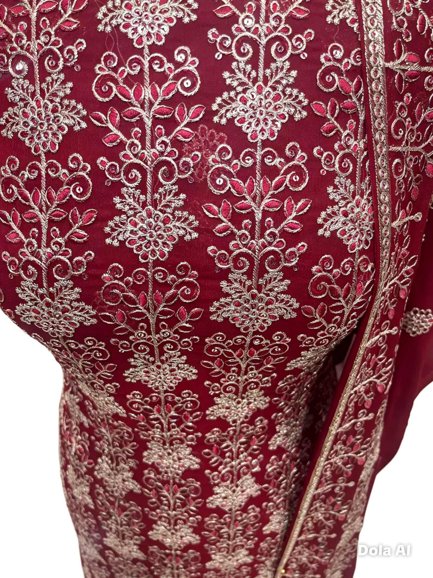 Embroidered Chiffon