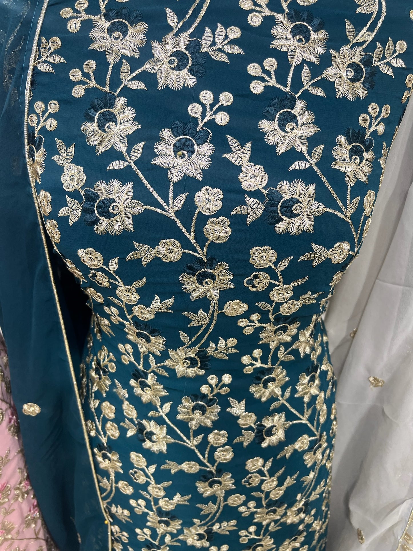Embroidered Georgette