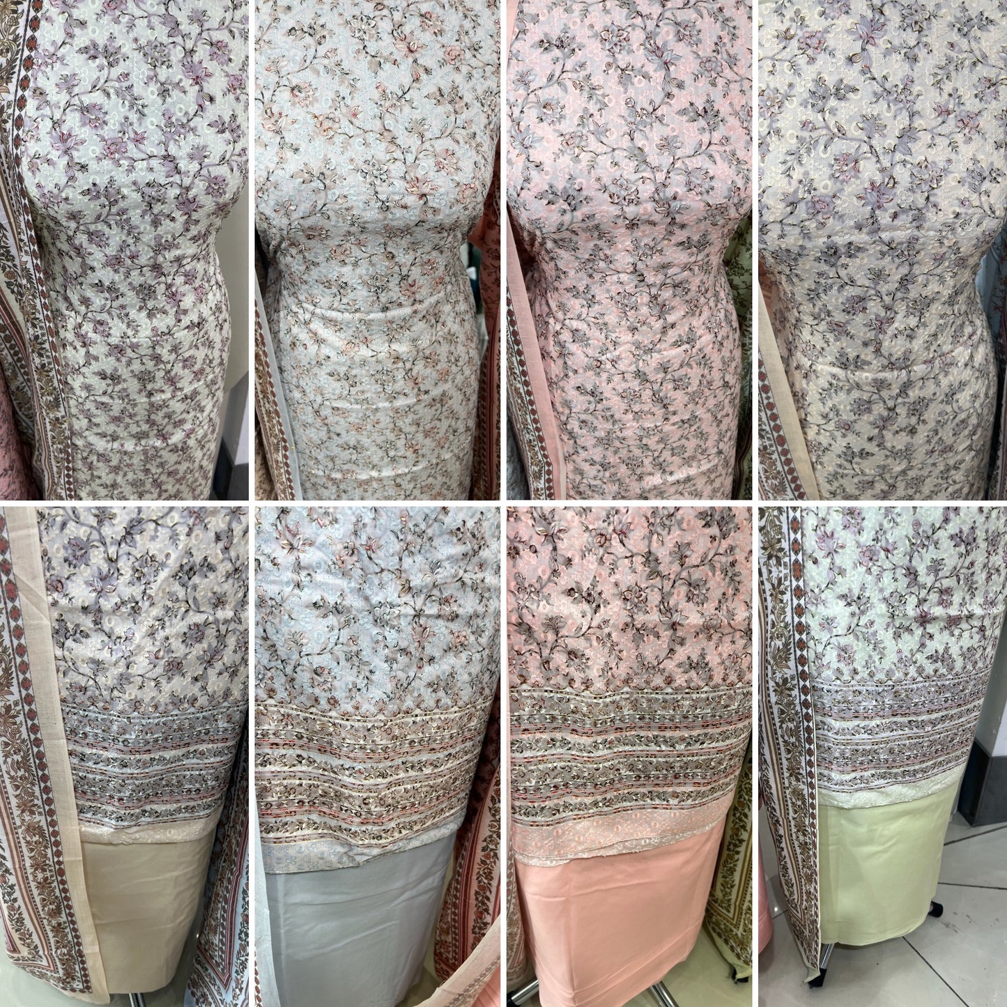 Chikankari Cotton Lawn