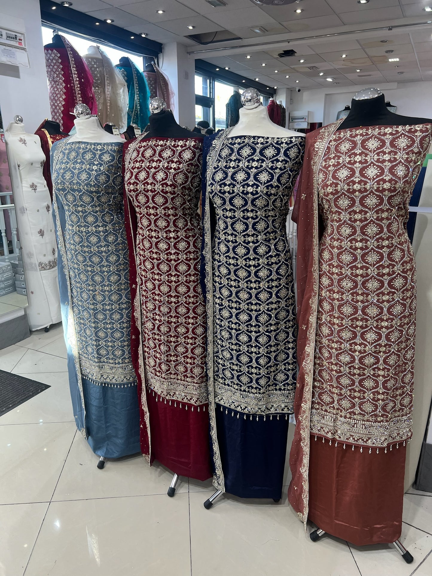 Fancy Embroidered Georgette