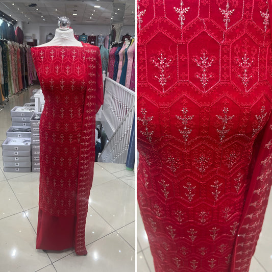 Embroidered Chiffon