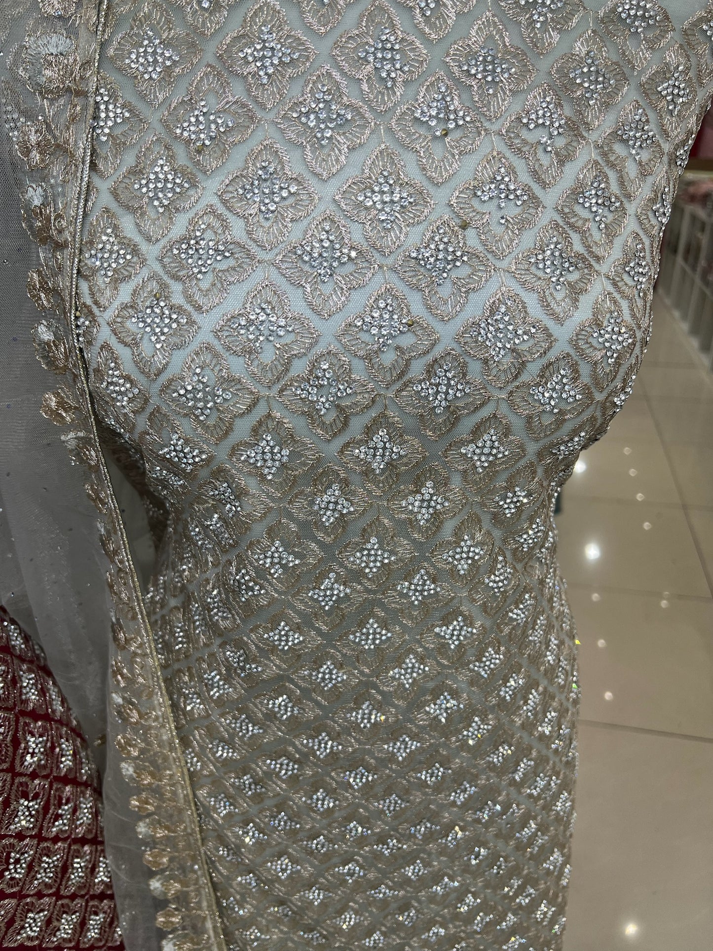 Fancy Embroidered Net