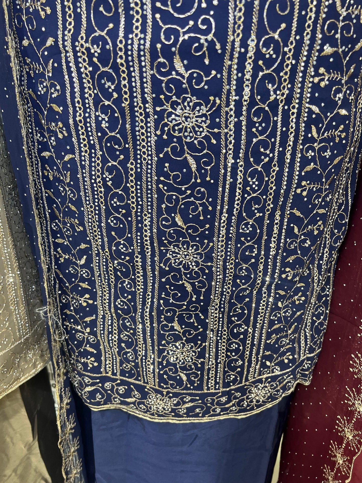 Embroidered & Embellished Georgette