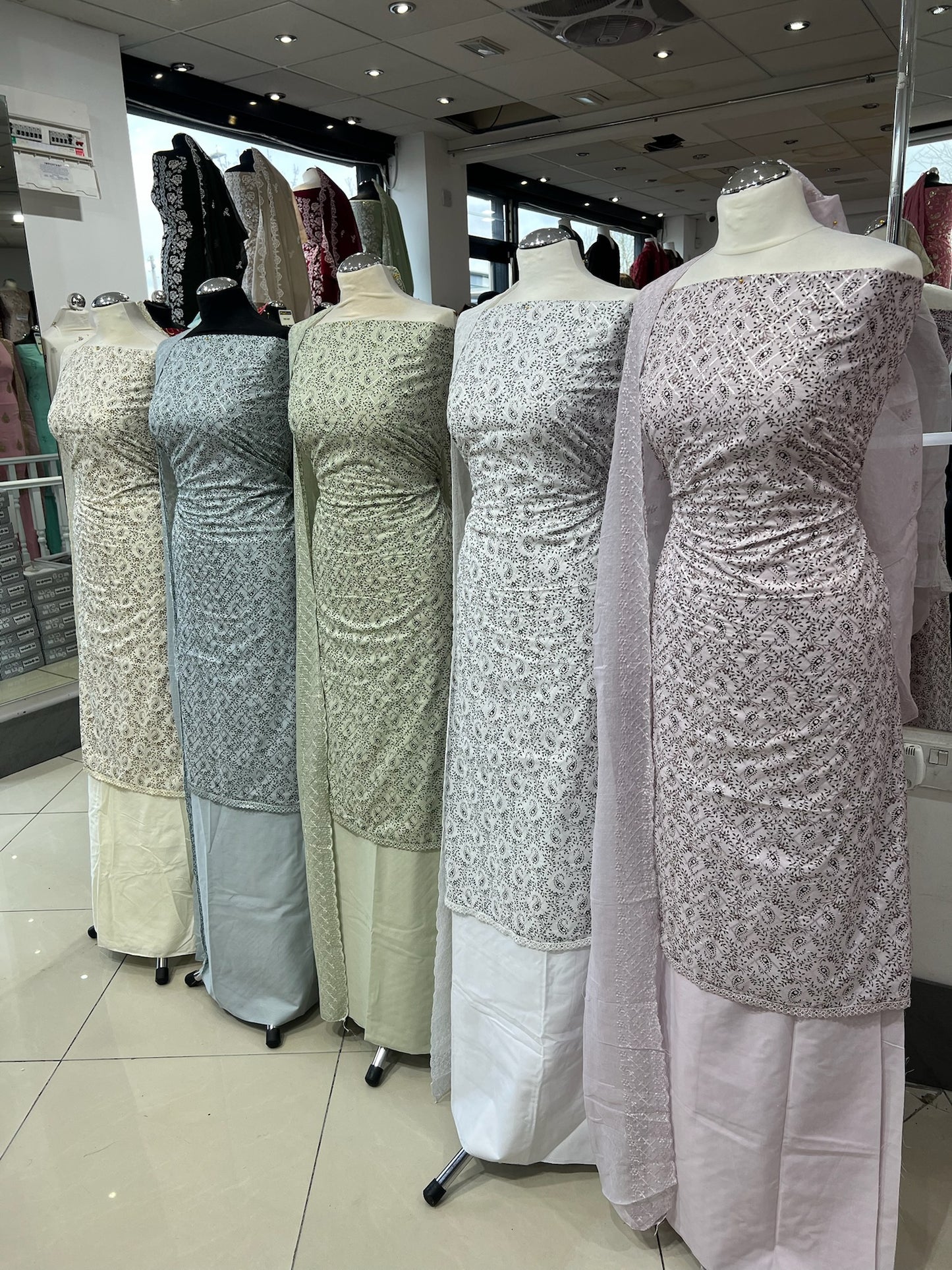 Embroidered Digital Print Cotton