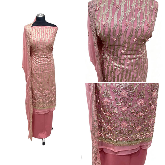 Fancy Embellished Chiffon & Organza