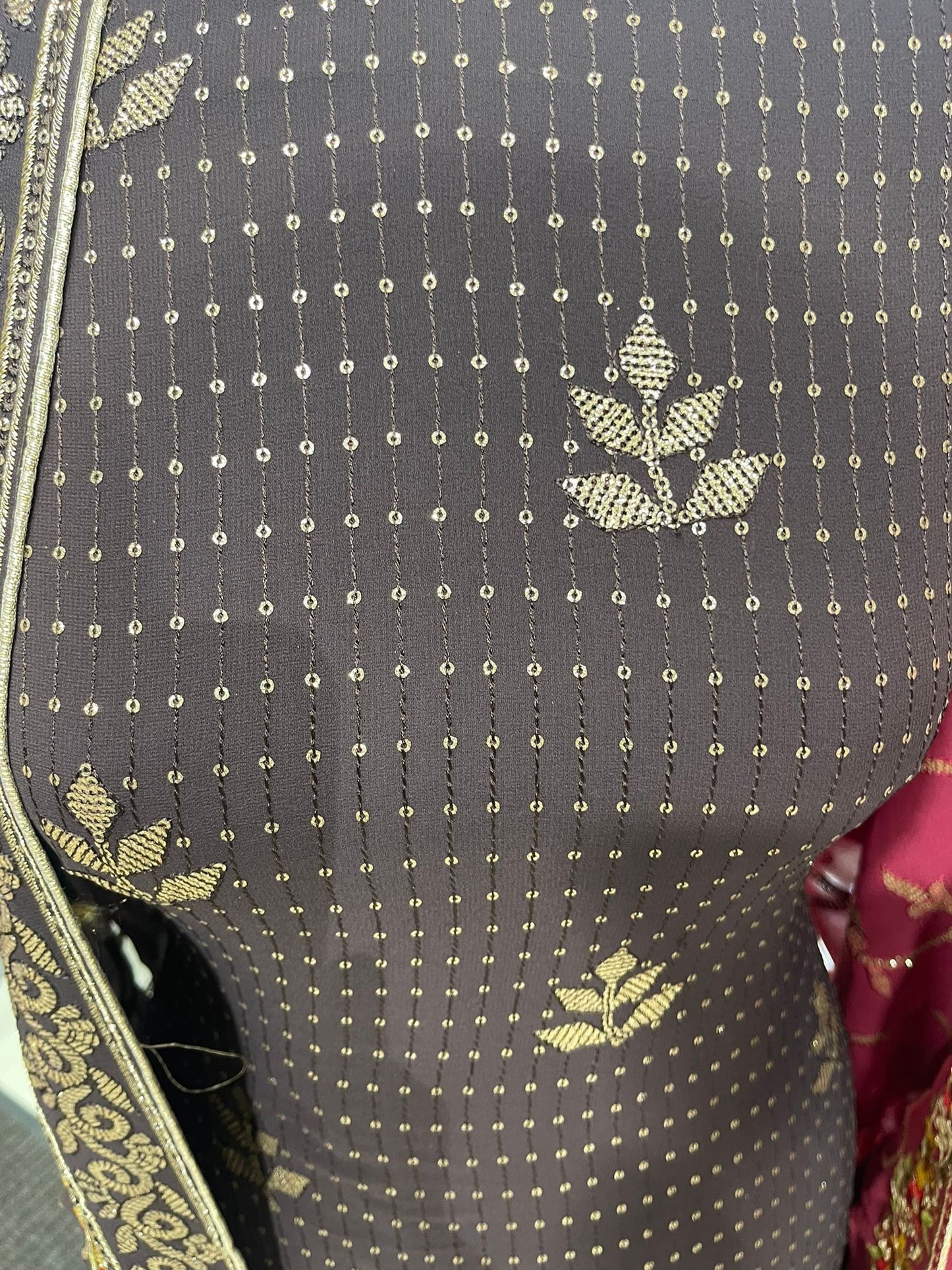 Embroidered Georgette