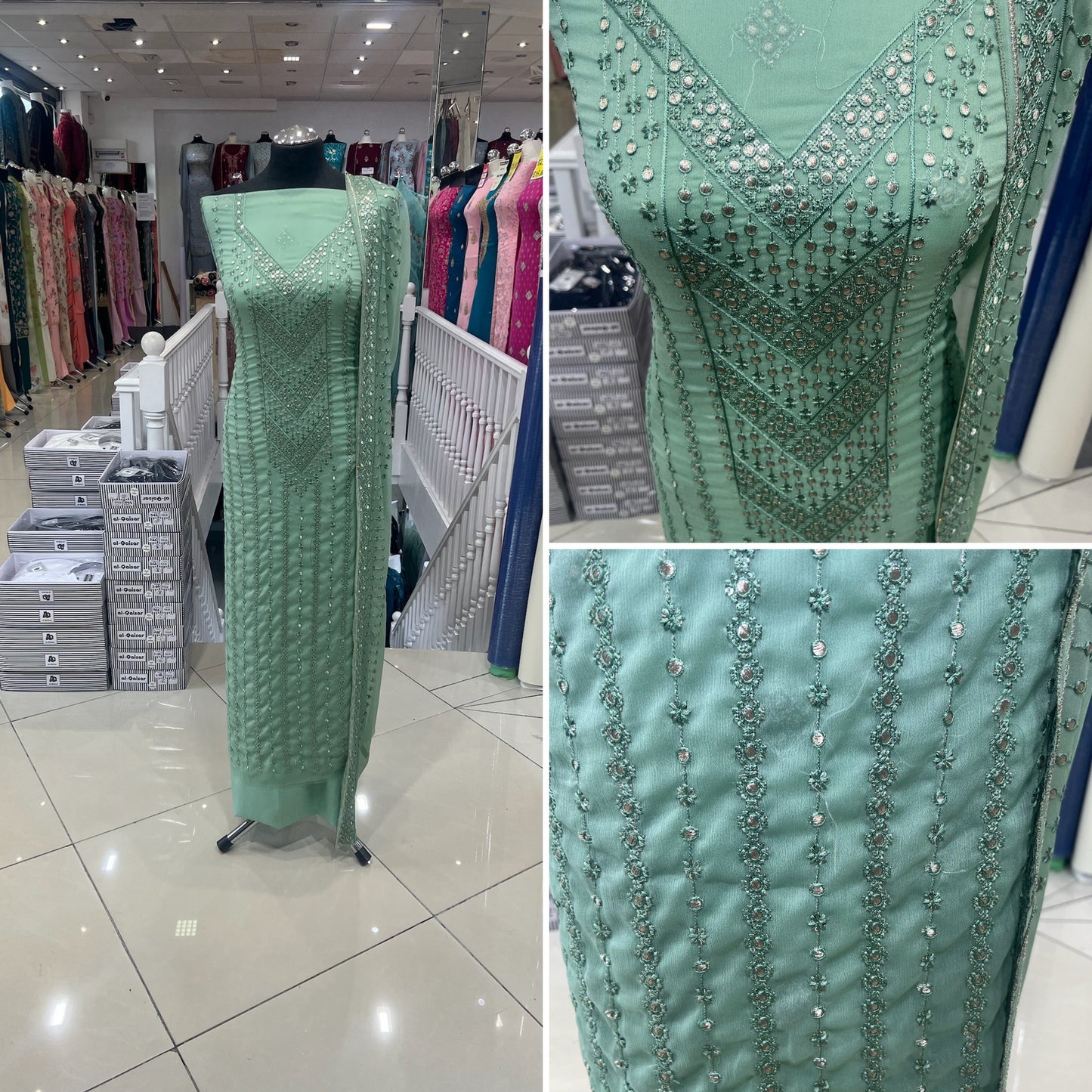 embroidered Chiffon