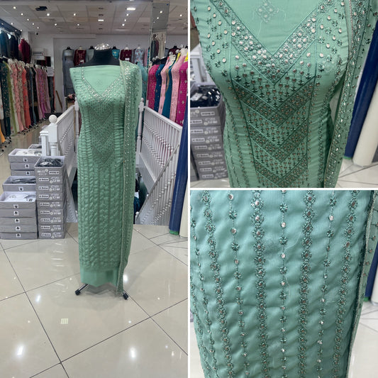 embroidered Chiffon