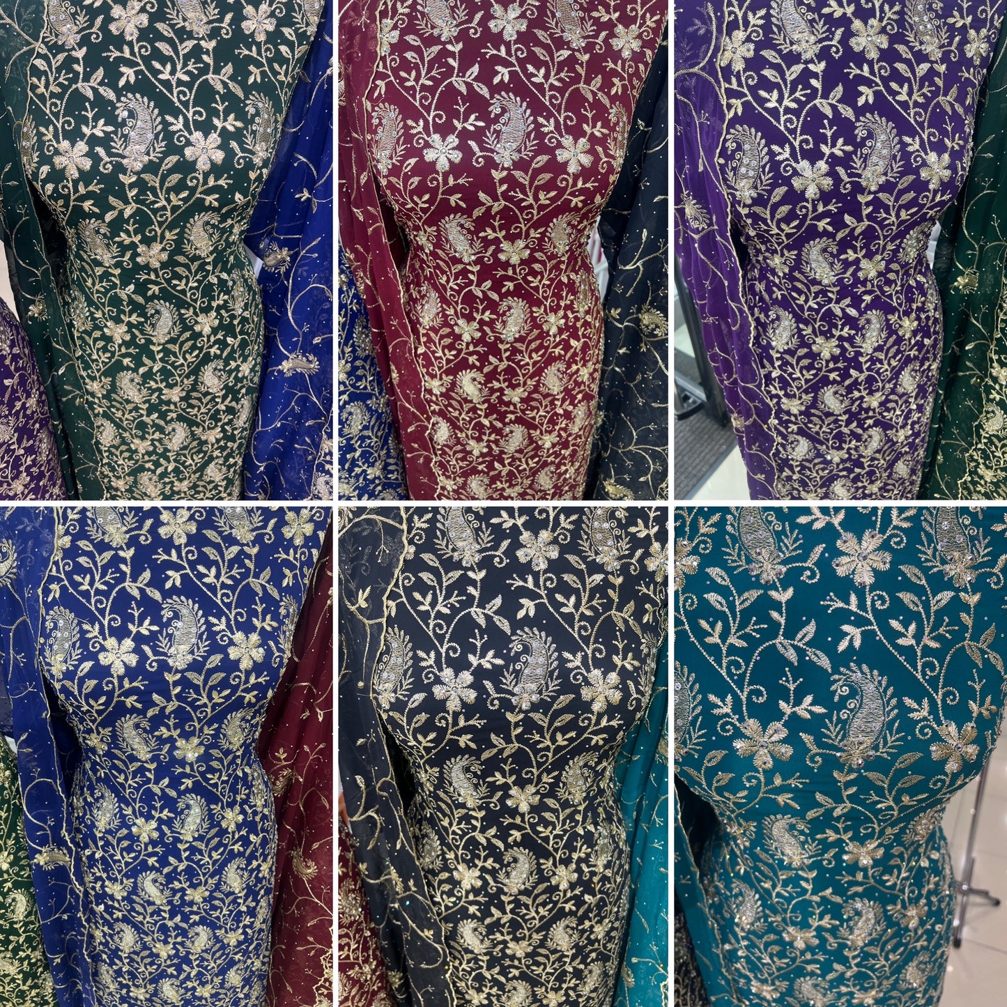 Premium Embroidered Georgette Suit Collection