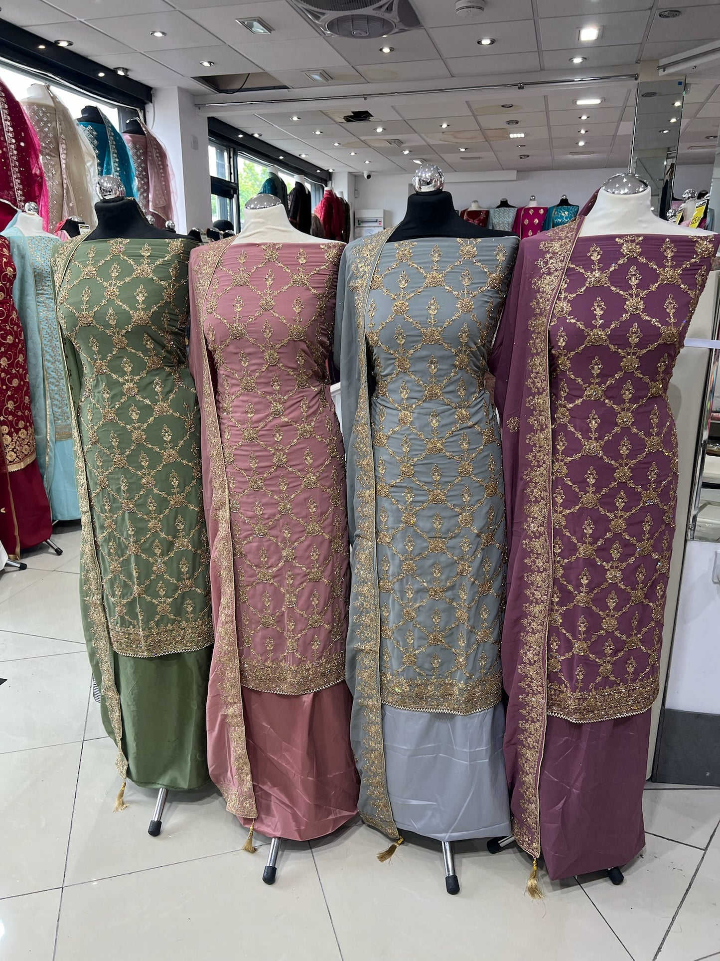 Fancy Embellished Georgette