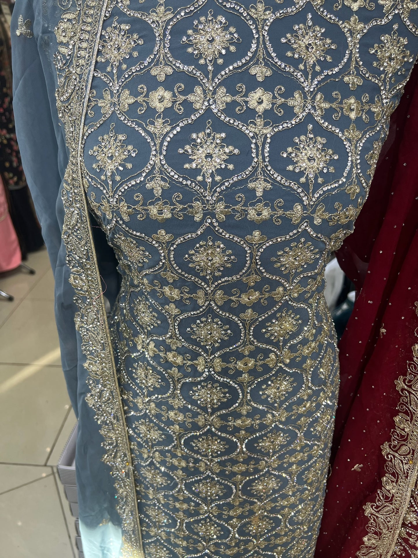 Fancy Embroidered Georgette