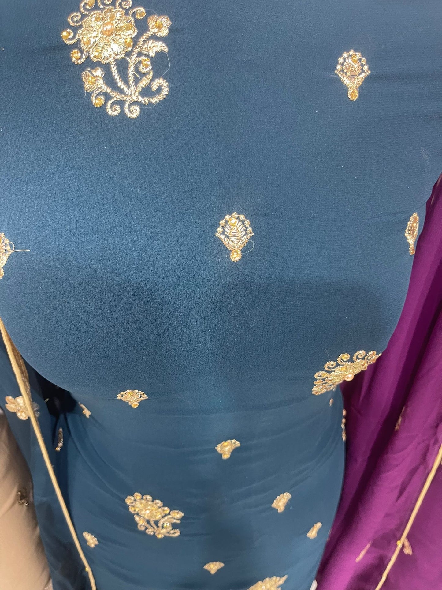 EMBROIDERED GEORGETTES