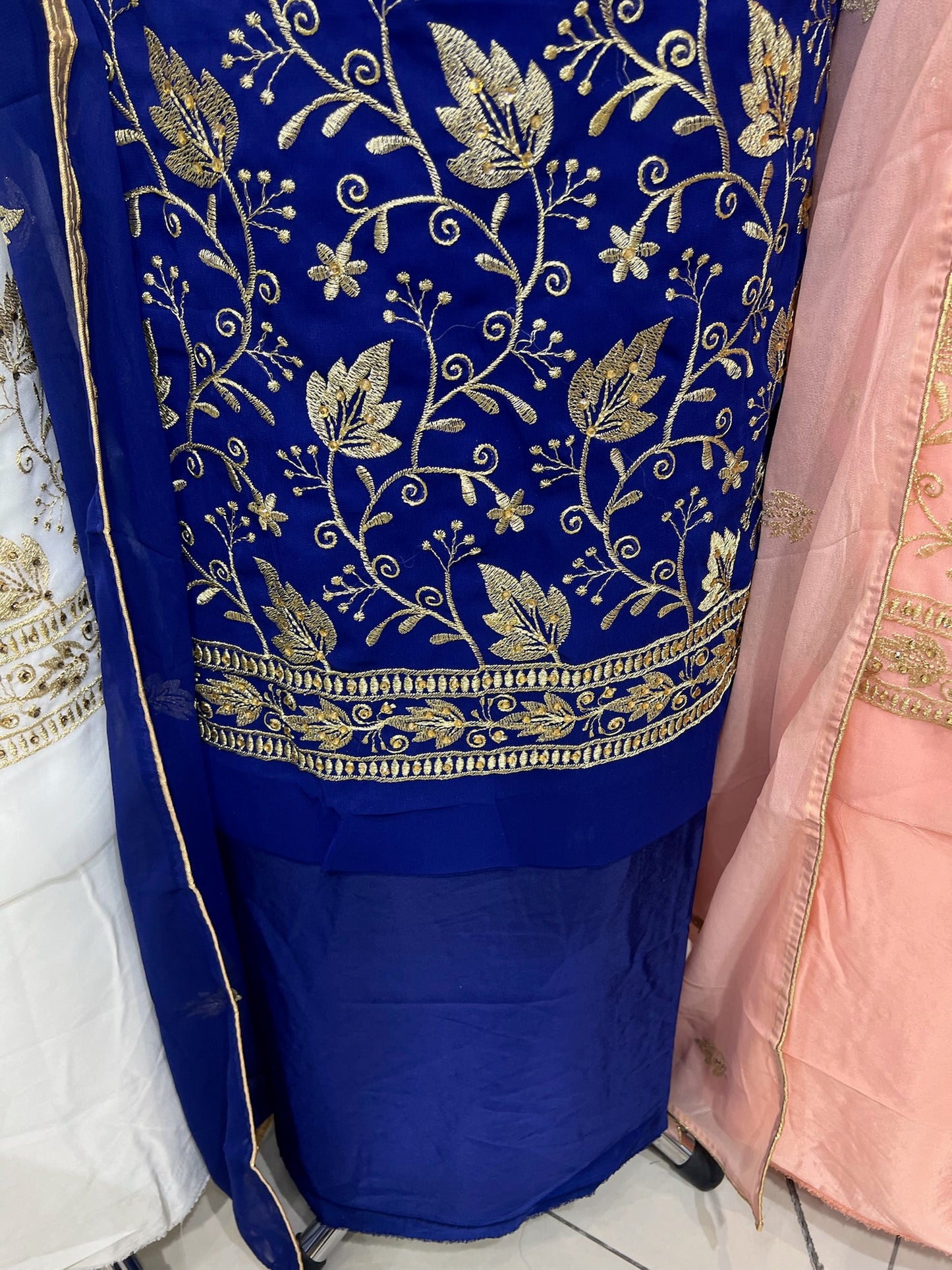 Embroidered Georgette