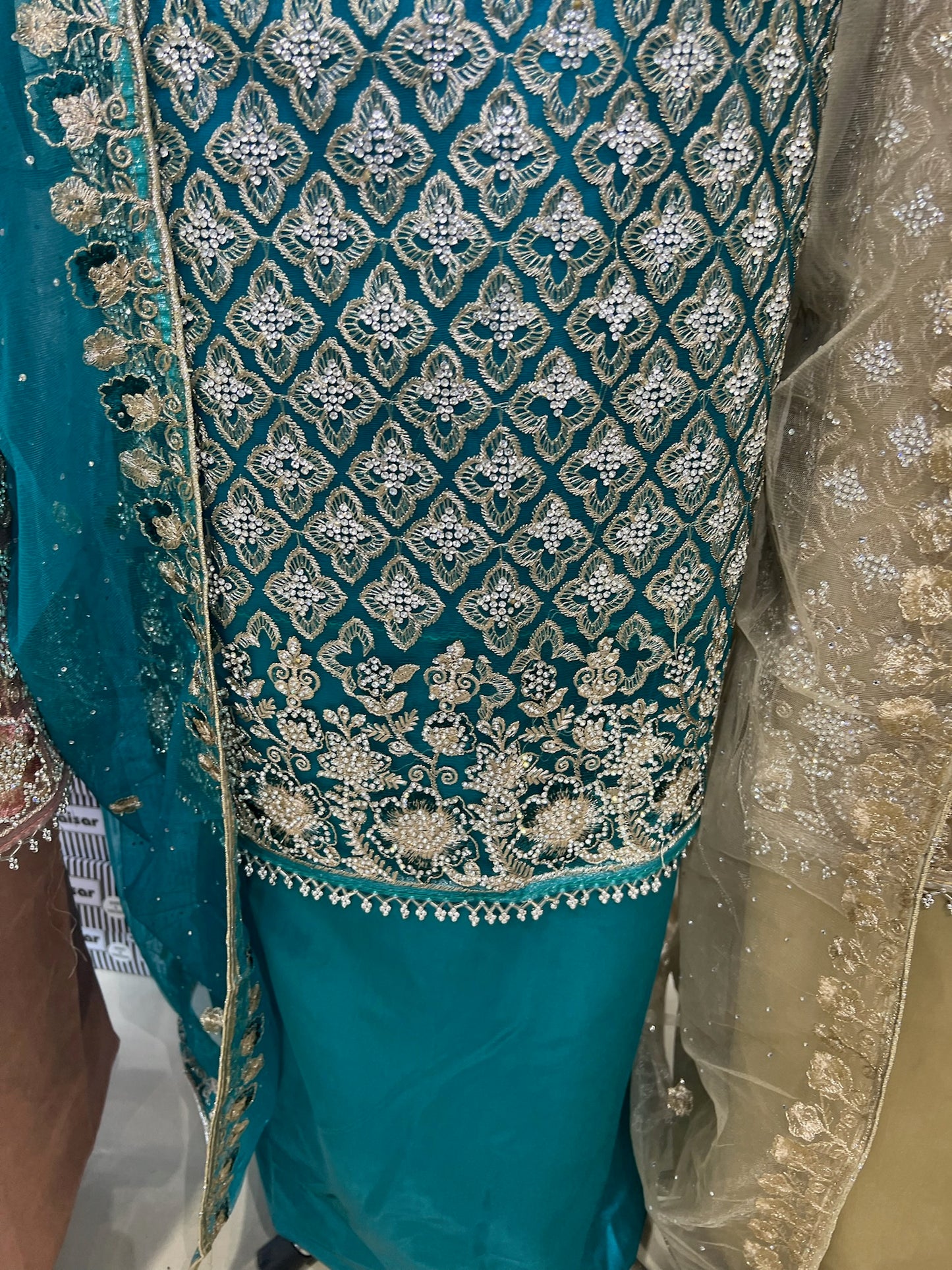 Fancy Embroidered Net