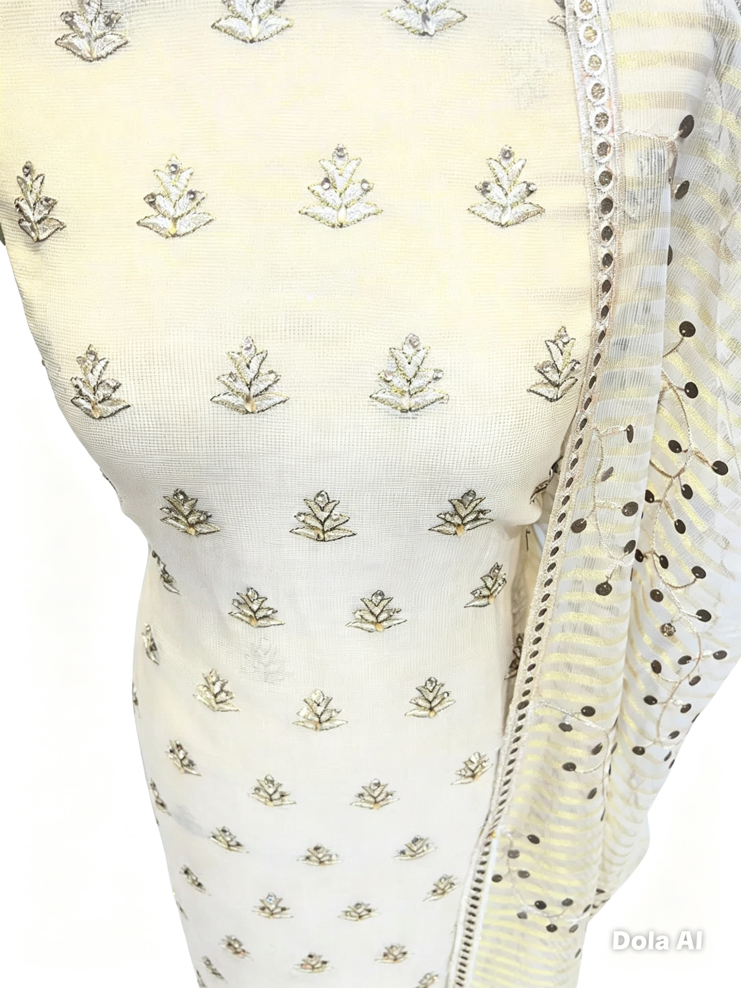 Embroidered Embellished Fancy Chiffon Organza