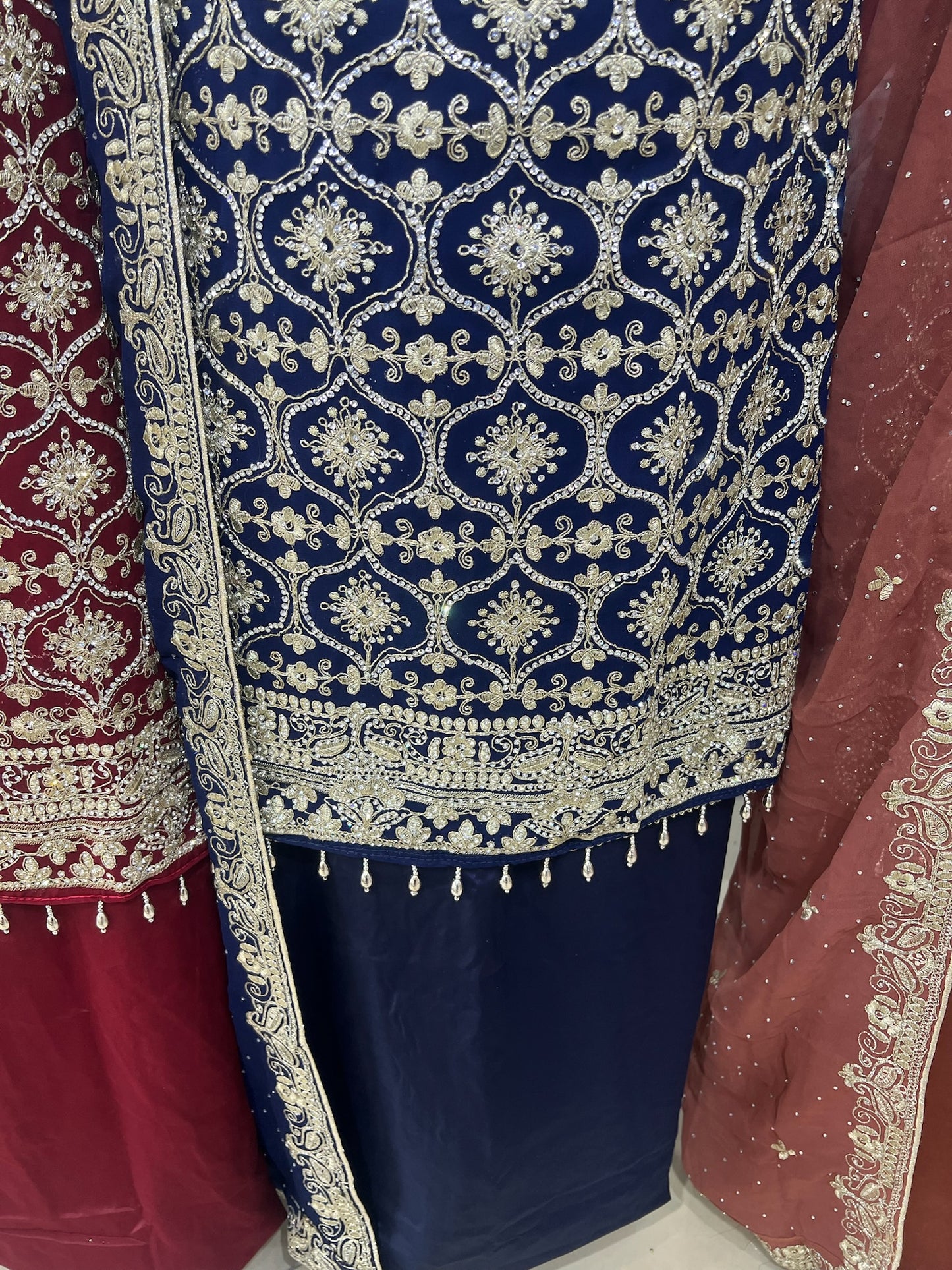 Fancy Embroidered Georgette