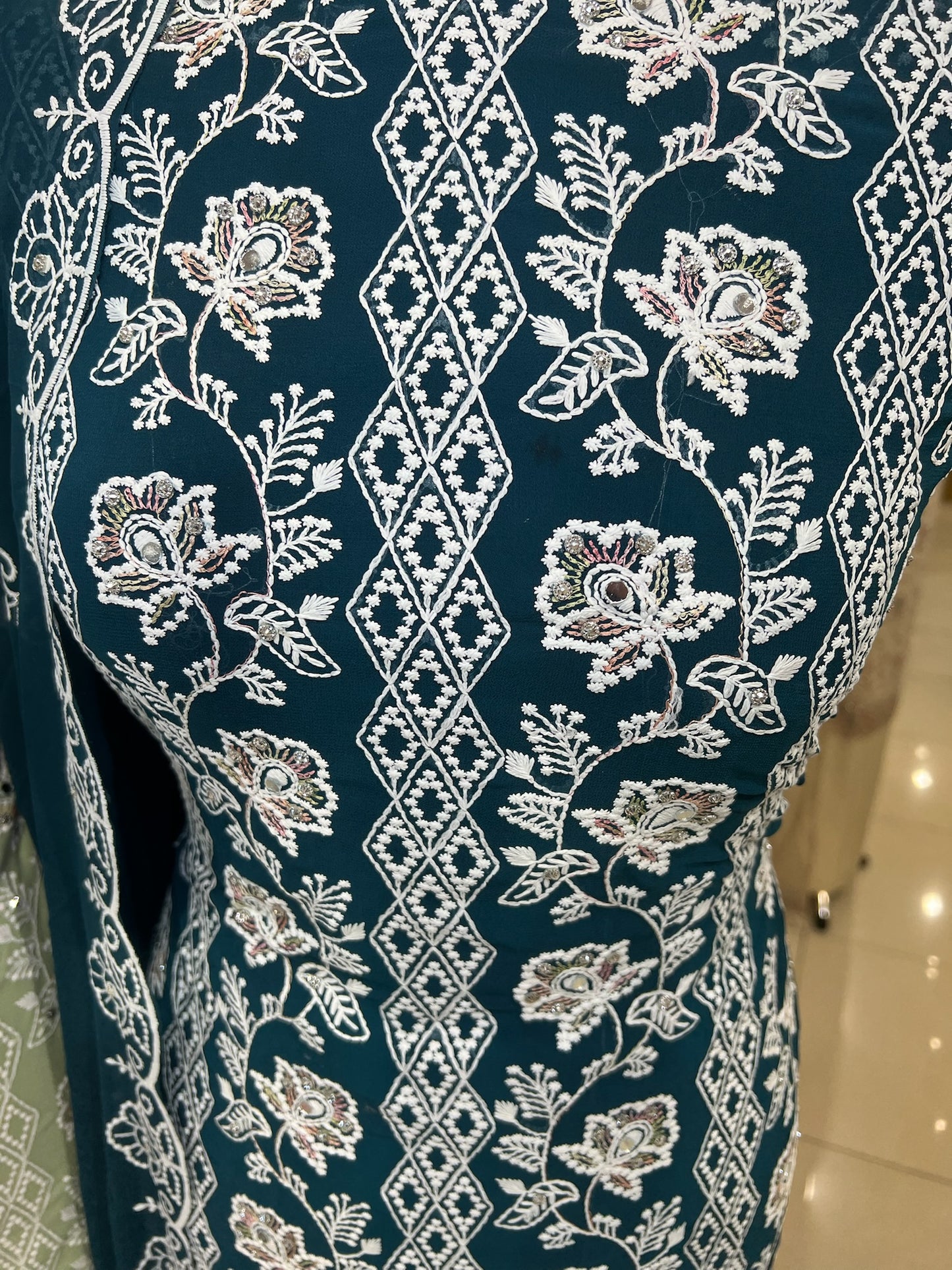 Embroidered Georgette