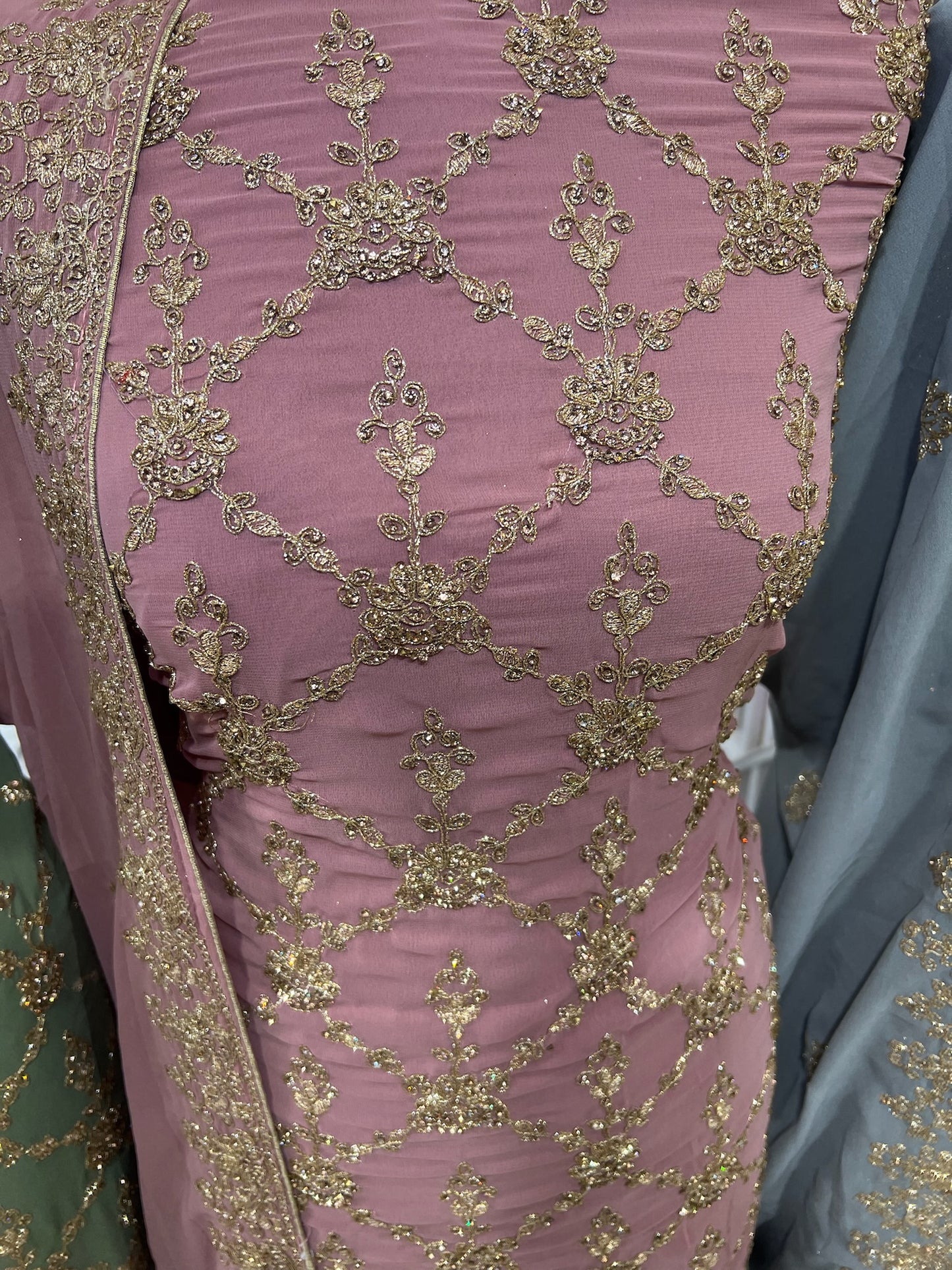 Fancy Embellished Georgette