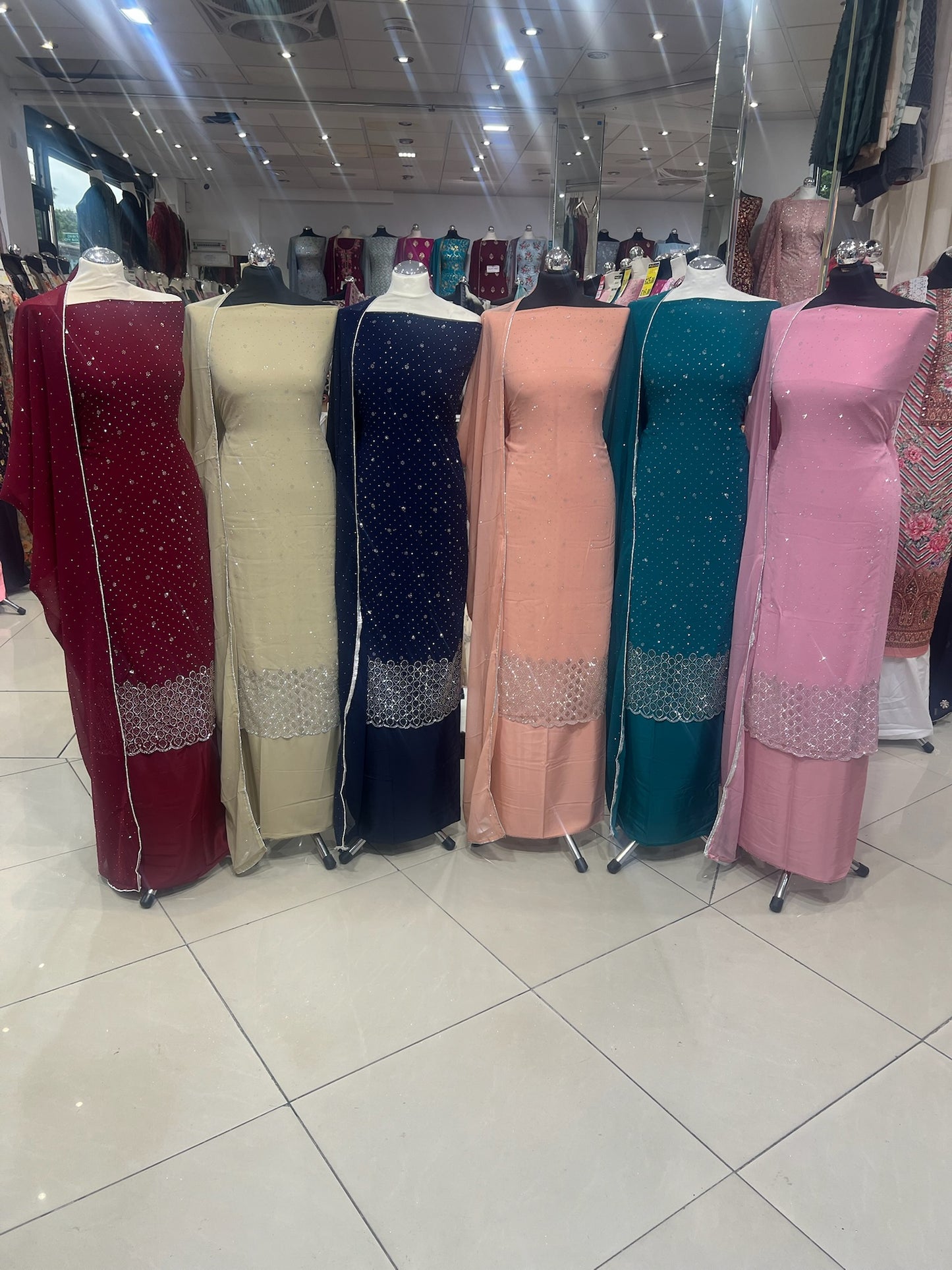 Embellished Georgette