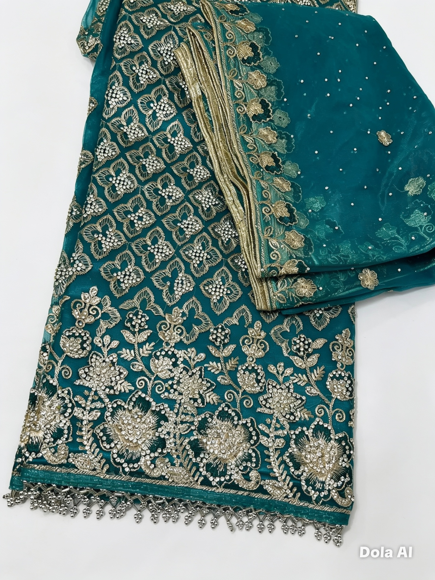 Fancy Embroidered Net