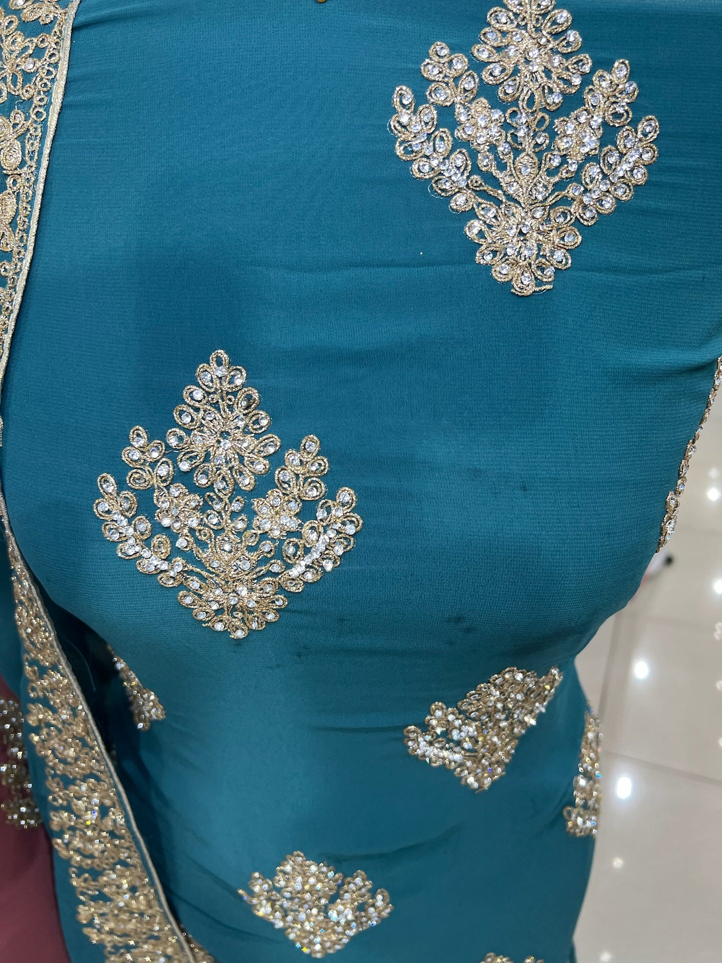 Fancy Embellished Georgette