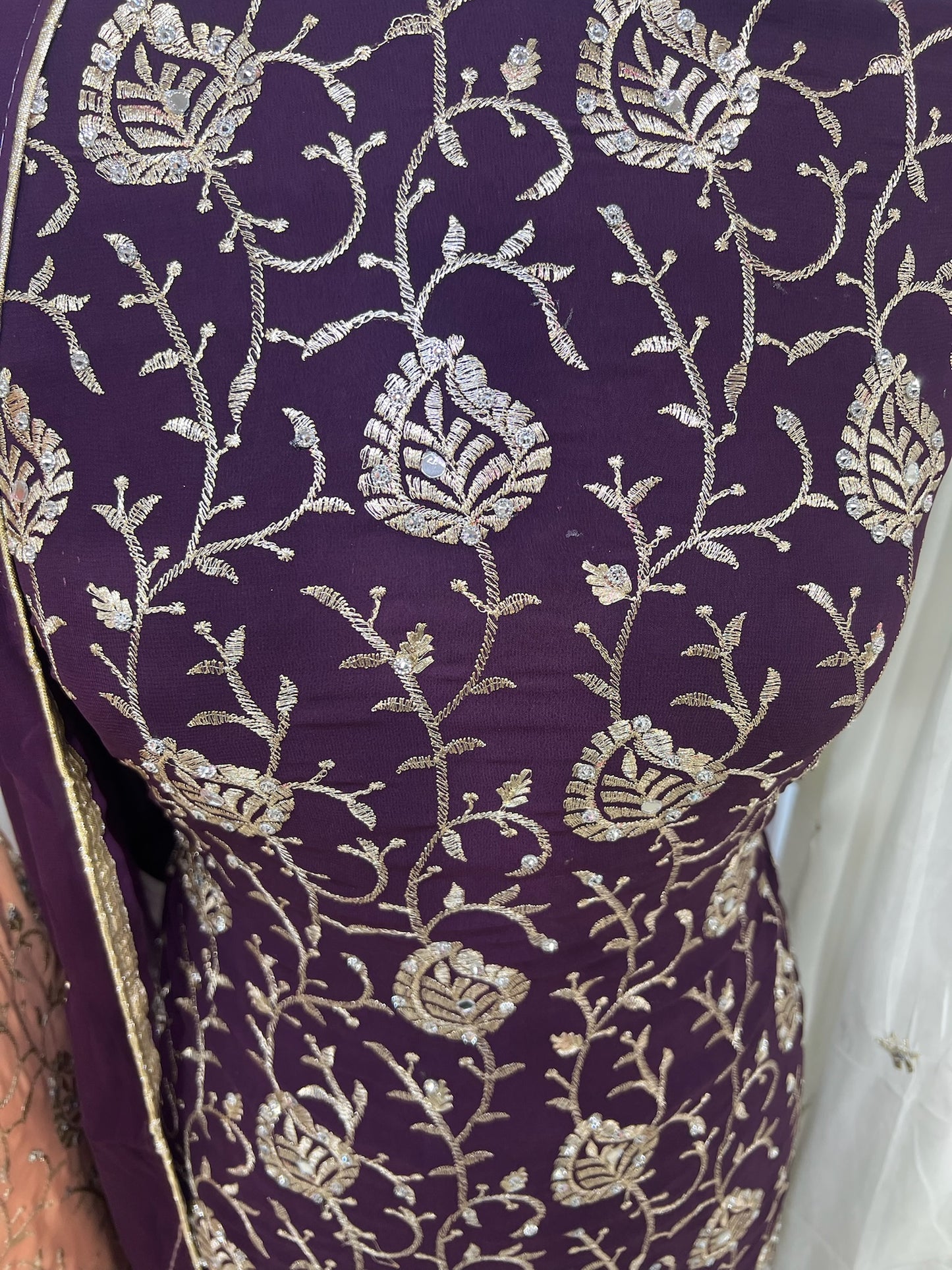 Embroidered Embellished Georgette