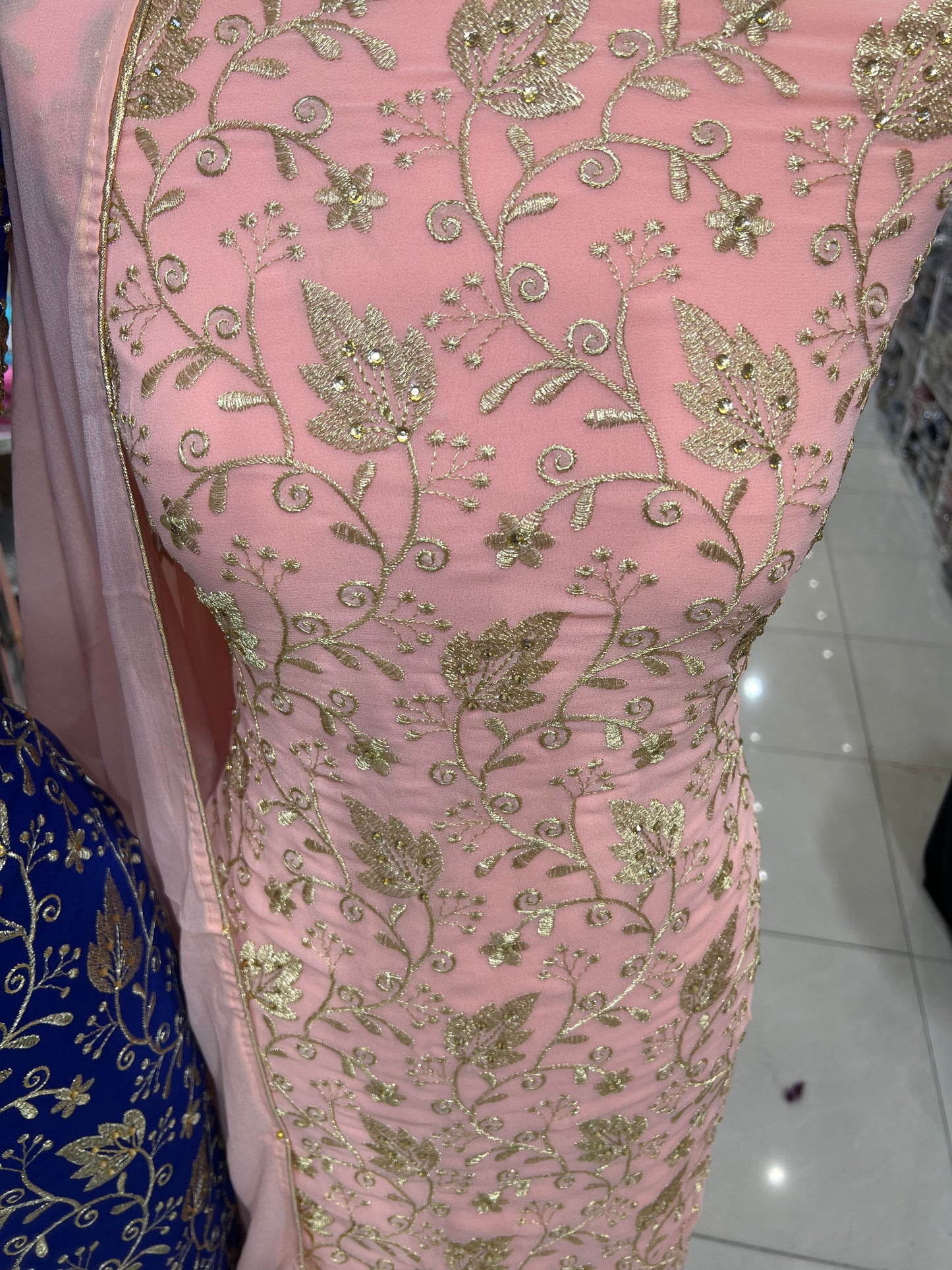 Embroidered Georgette