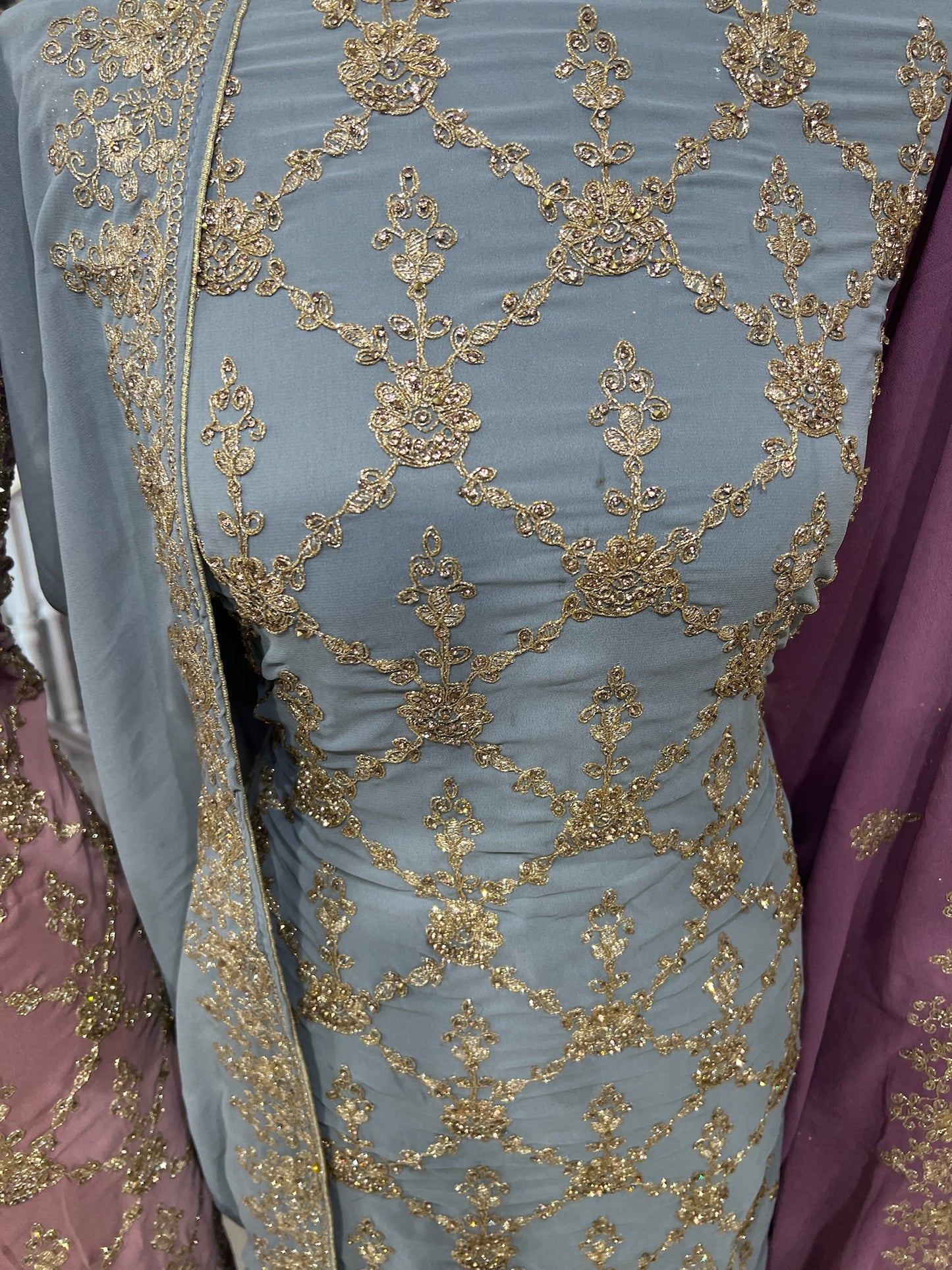 Fancy Embellished Georgette