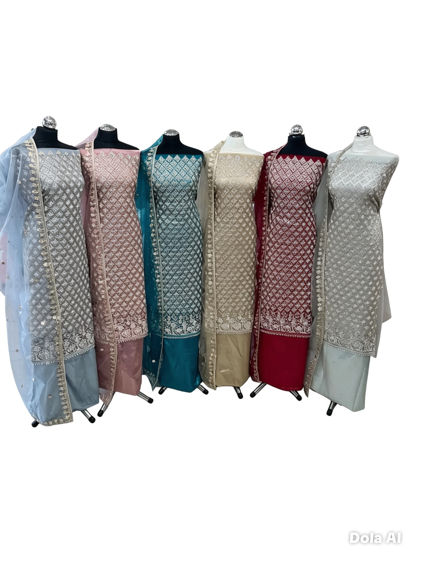 Fancy Embroidered Net