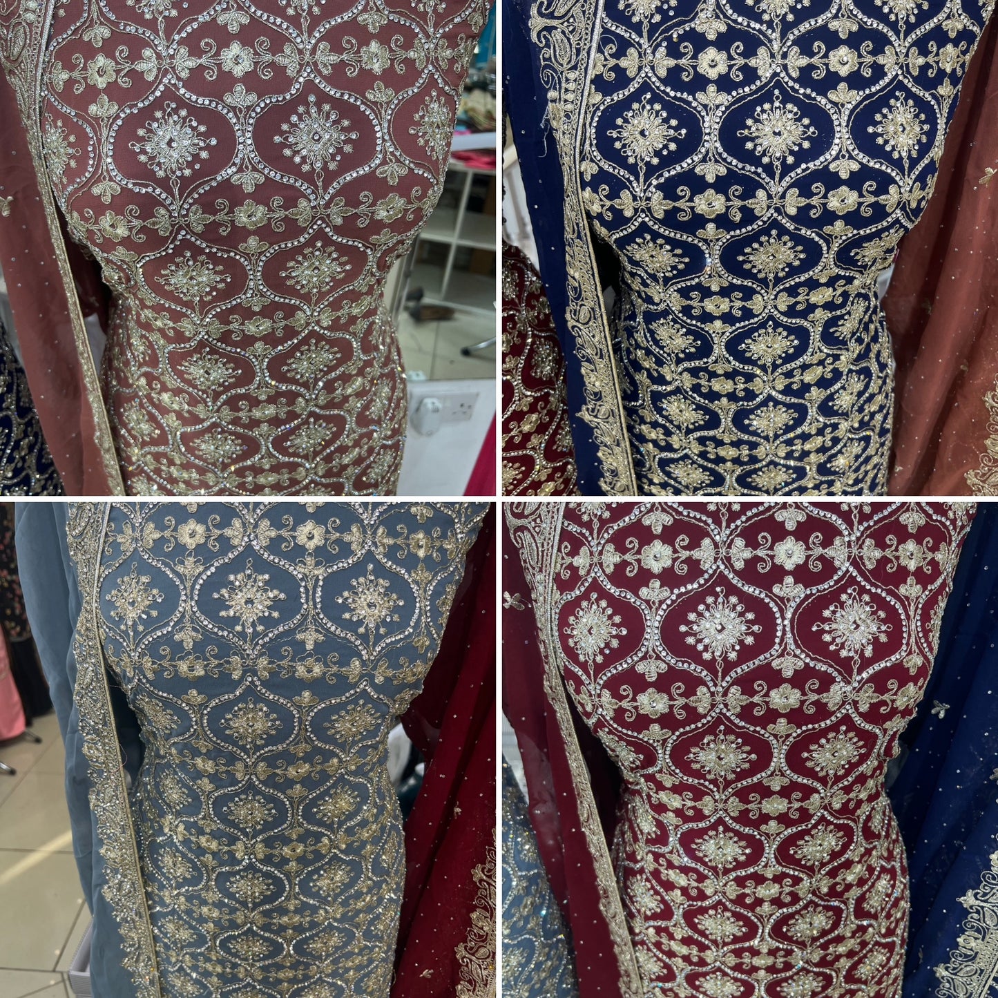 Fancy Embroidered Georgette