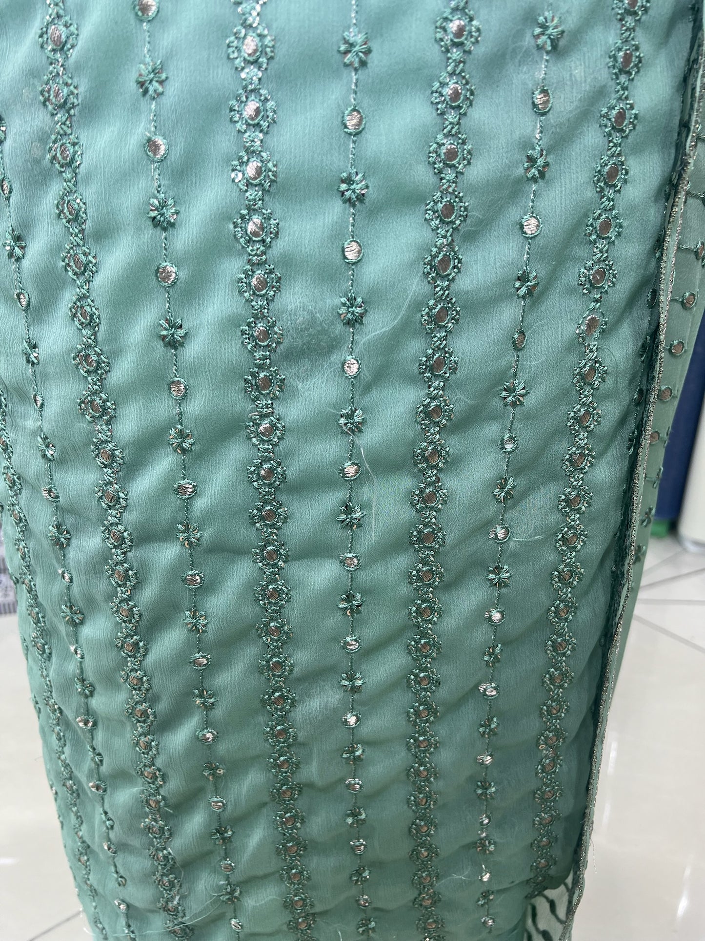 embroidered Chiffon