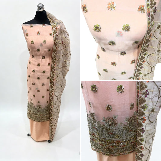 Fancy Embellished Chiffon & Organza