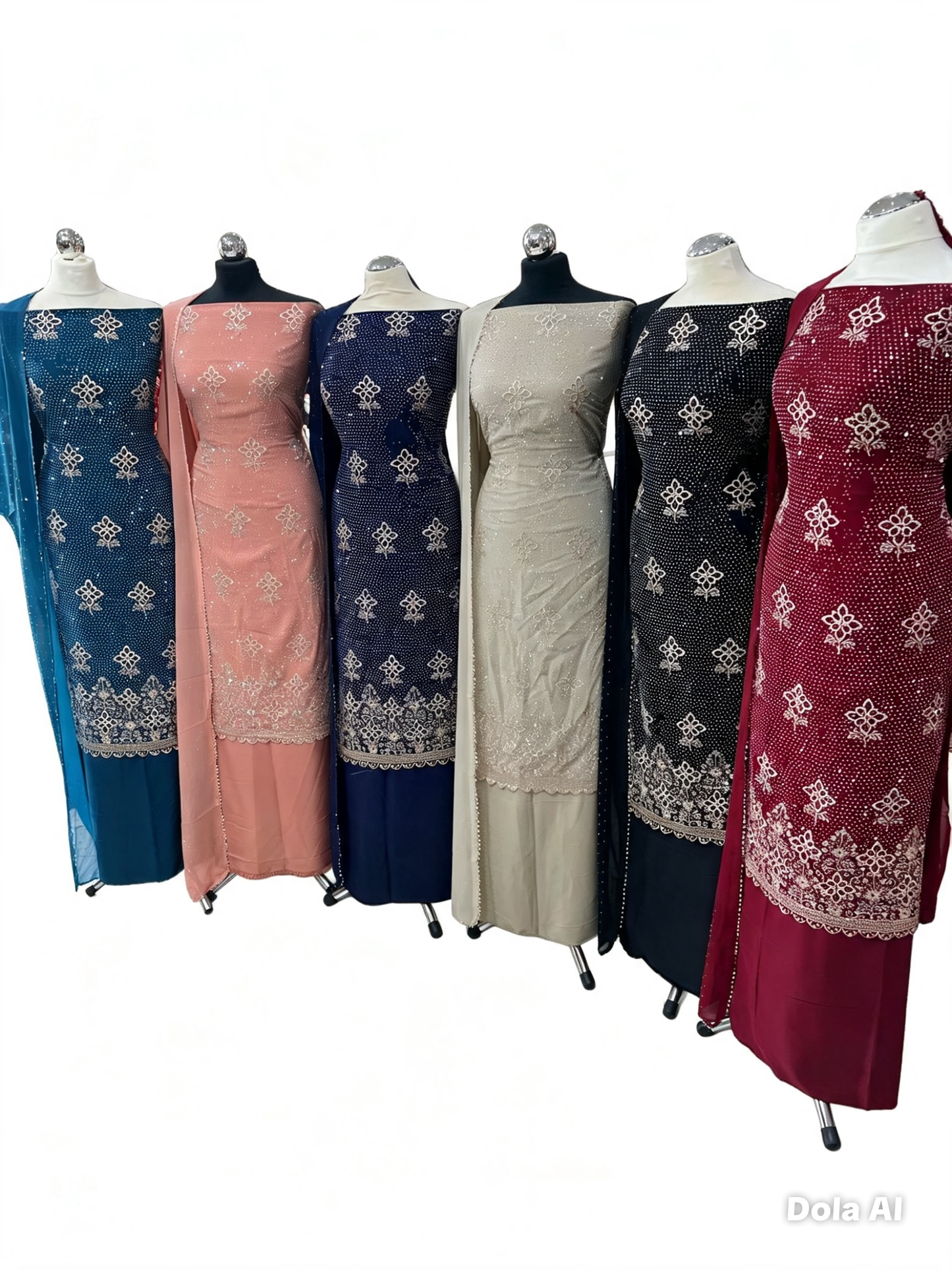 Embroidered Georgette