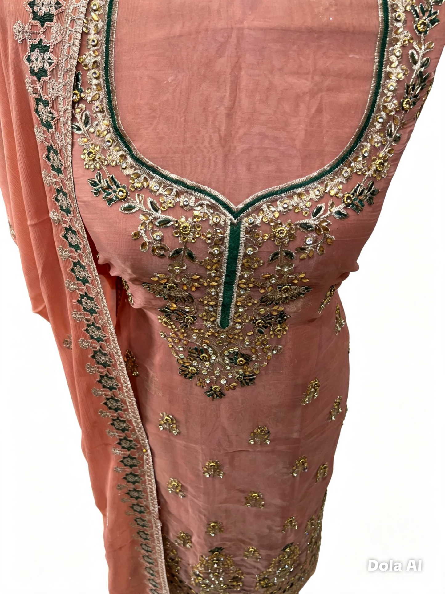 Embroidered Embellished Fancy Chiffon Organza