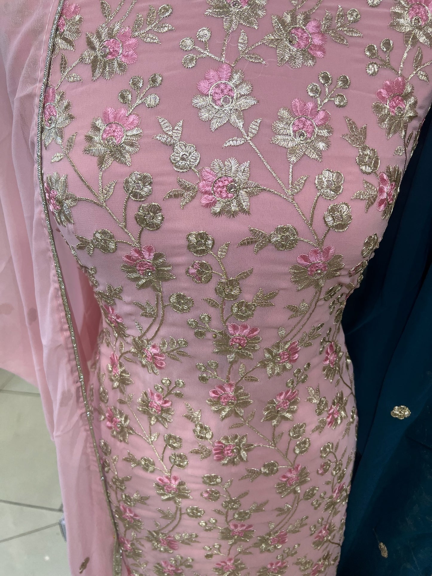 Embroidered Georgette