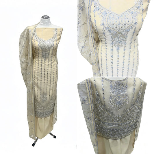 Fancy Embellished Chiffon & Organza