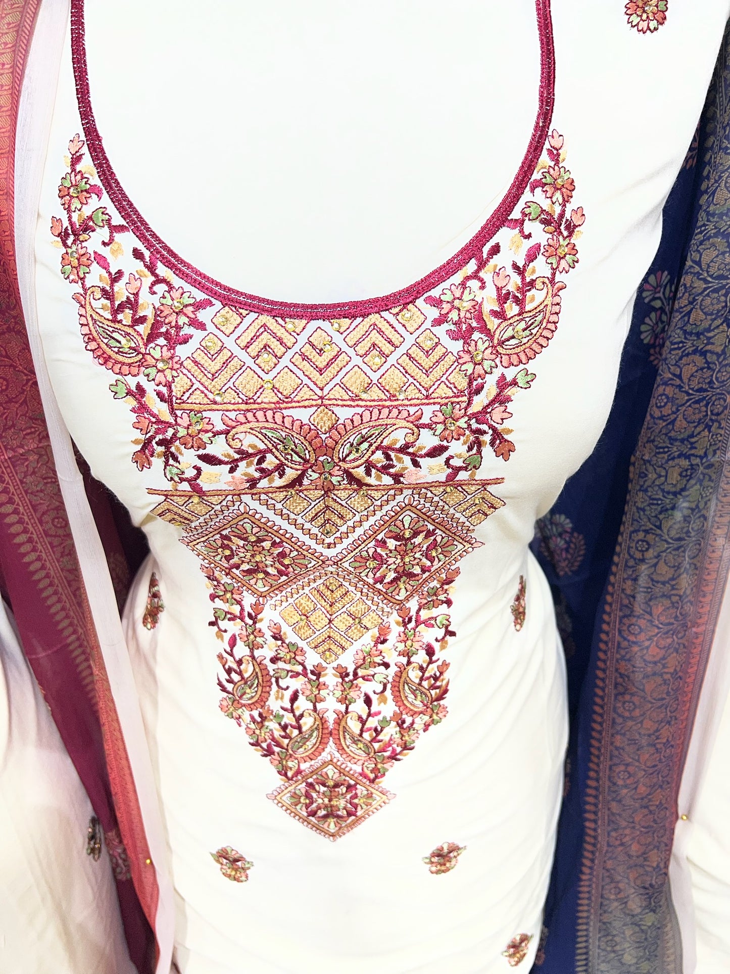 Embroidered Cotton Lawn