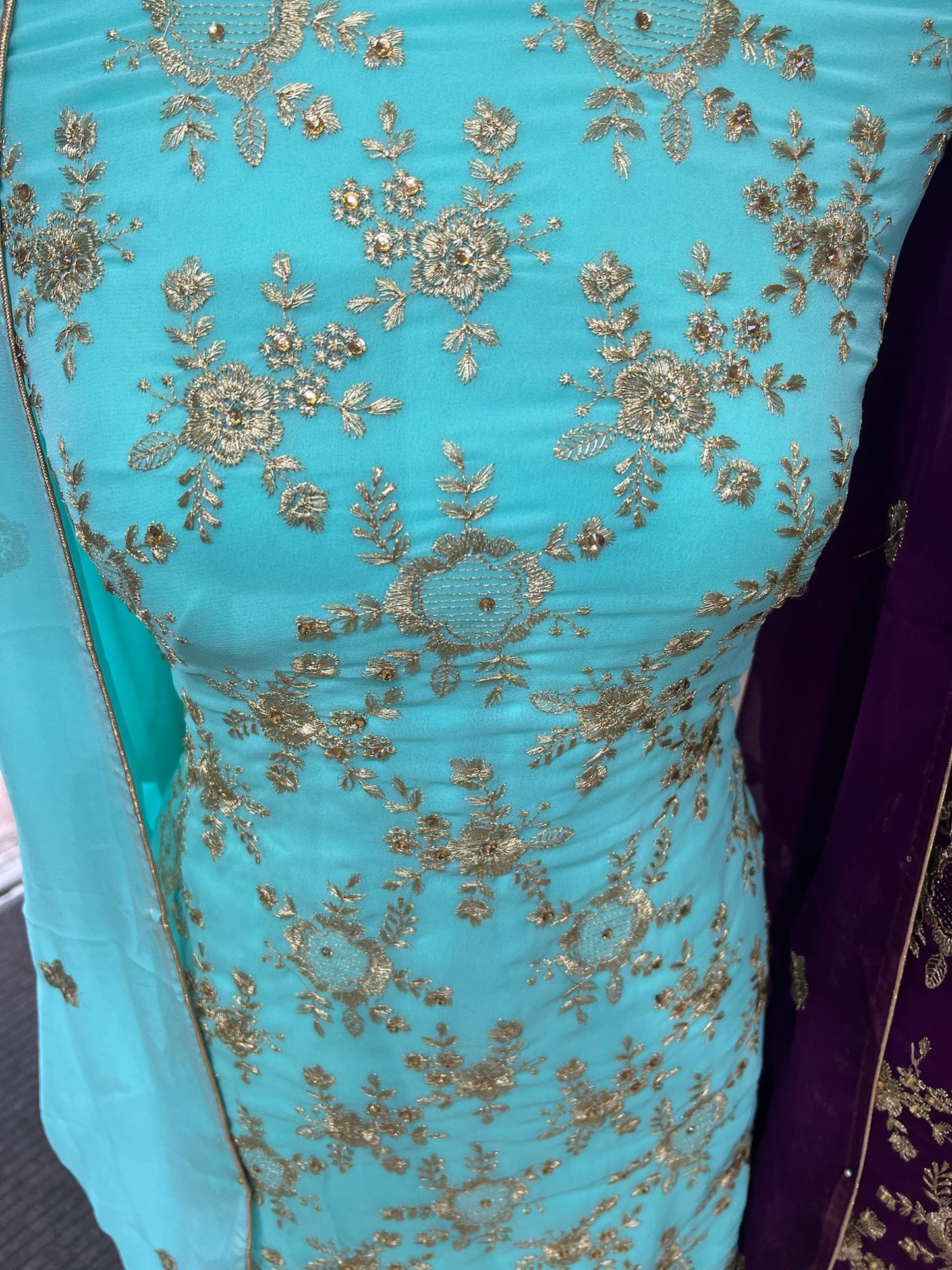 Premium Embroidered Georgette Suits