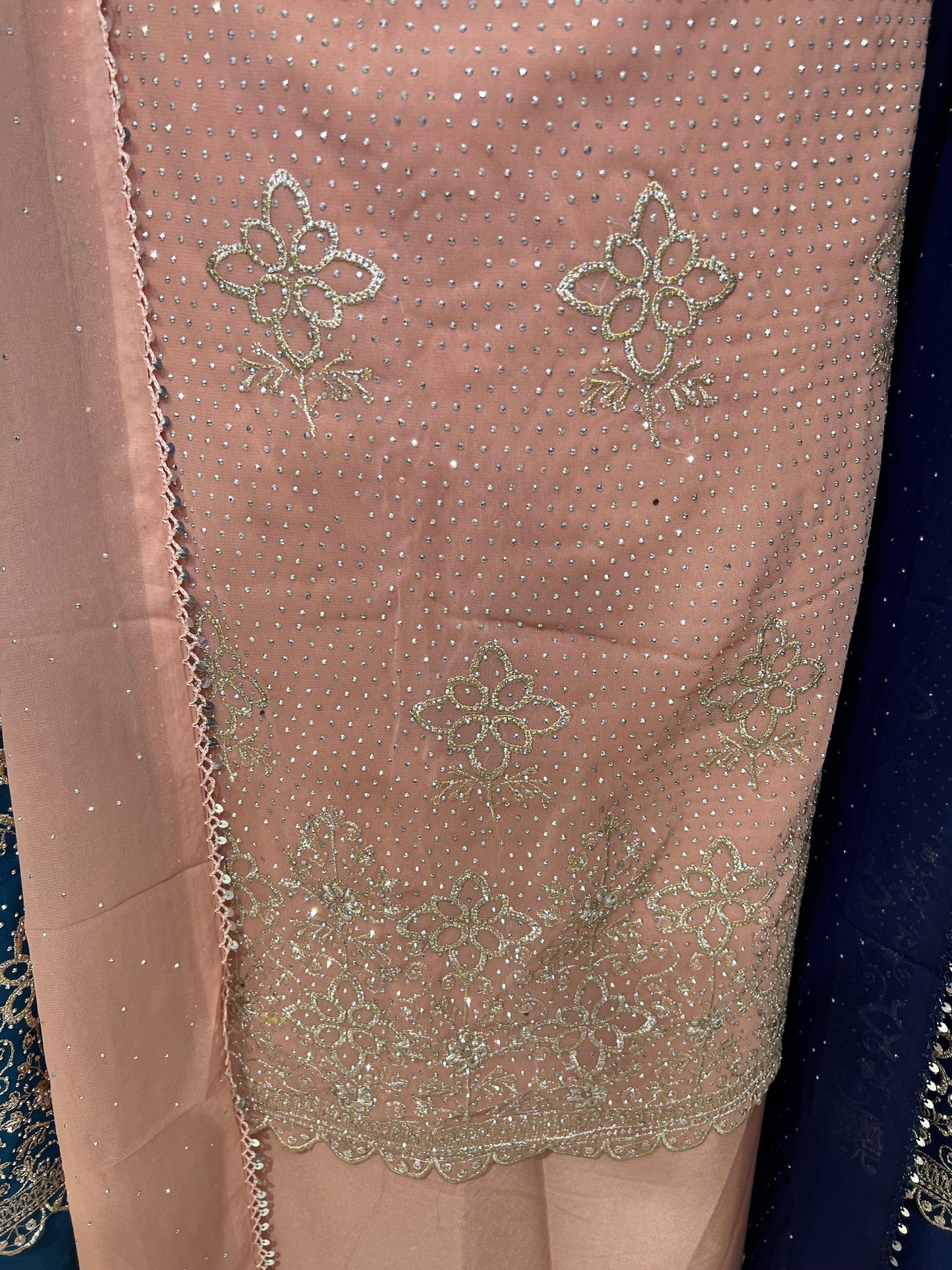 Embroidered Georgette