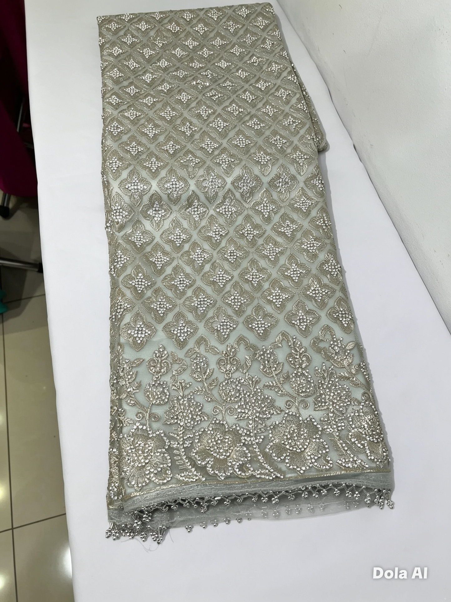 Fancy Embroidered Net
