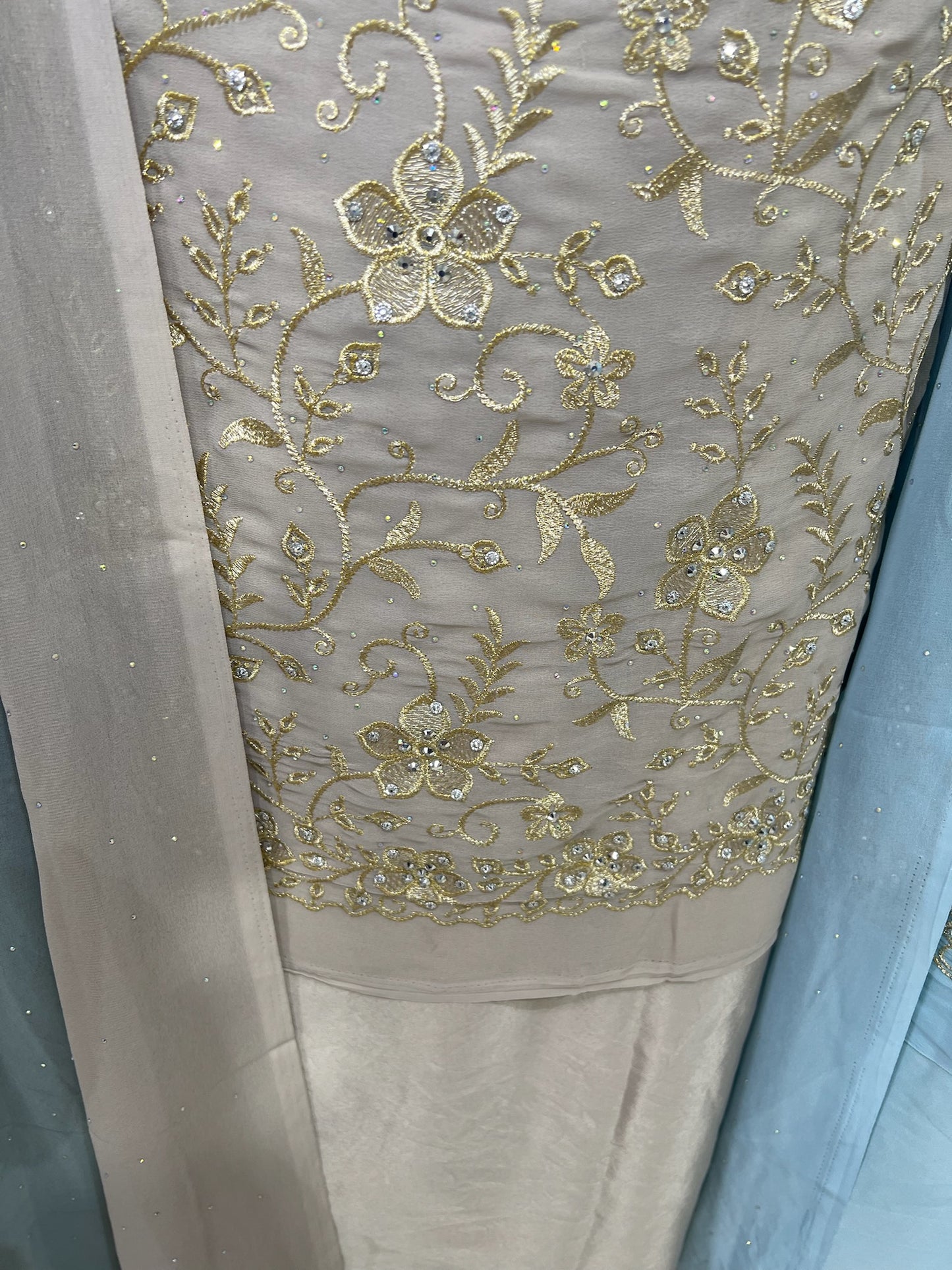 Embroidered Georgette
