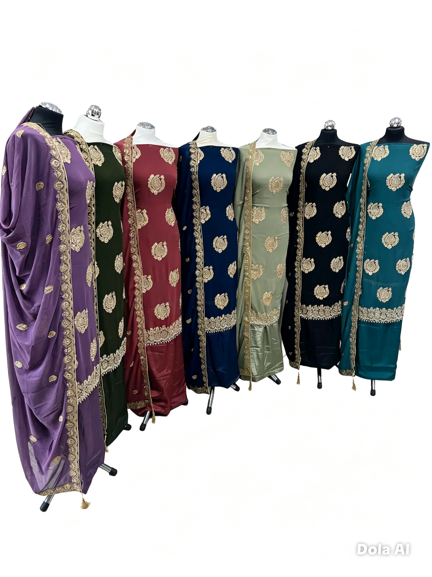 Fancy Embroidered Georgette