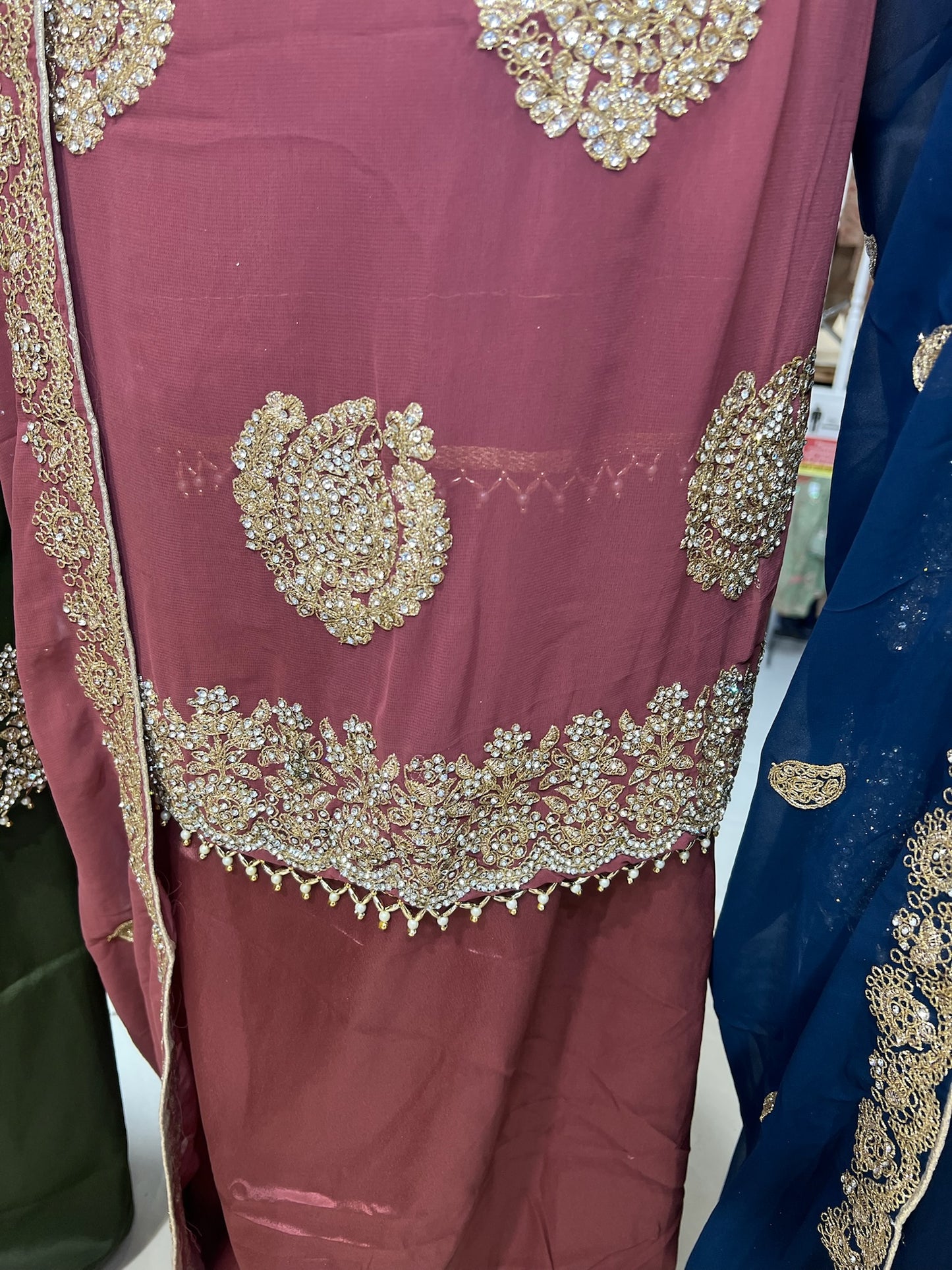 Fancy Embroidered Georgette