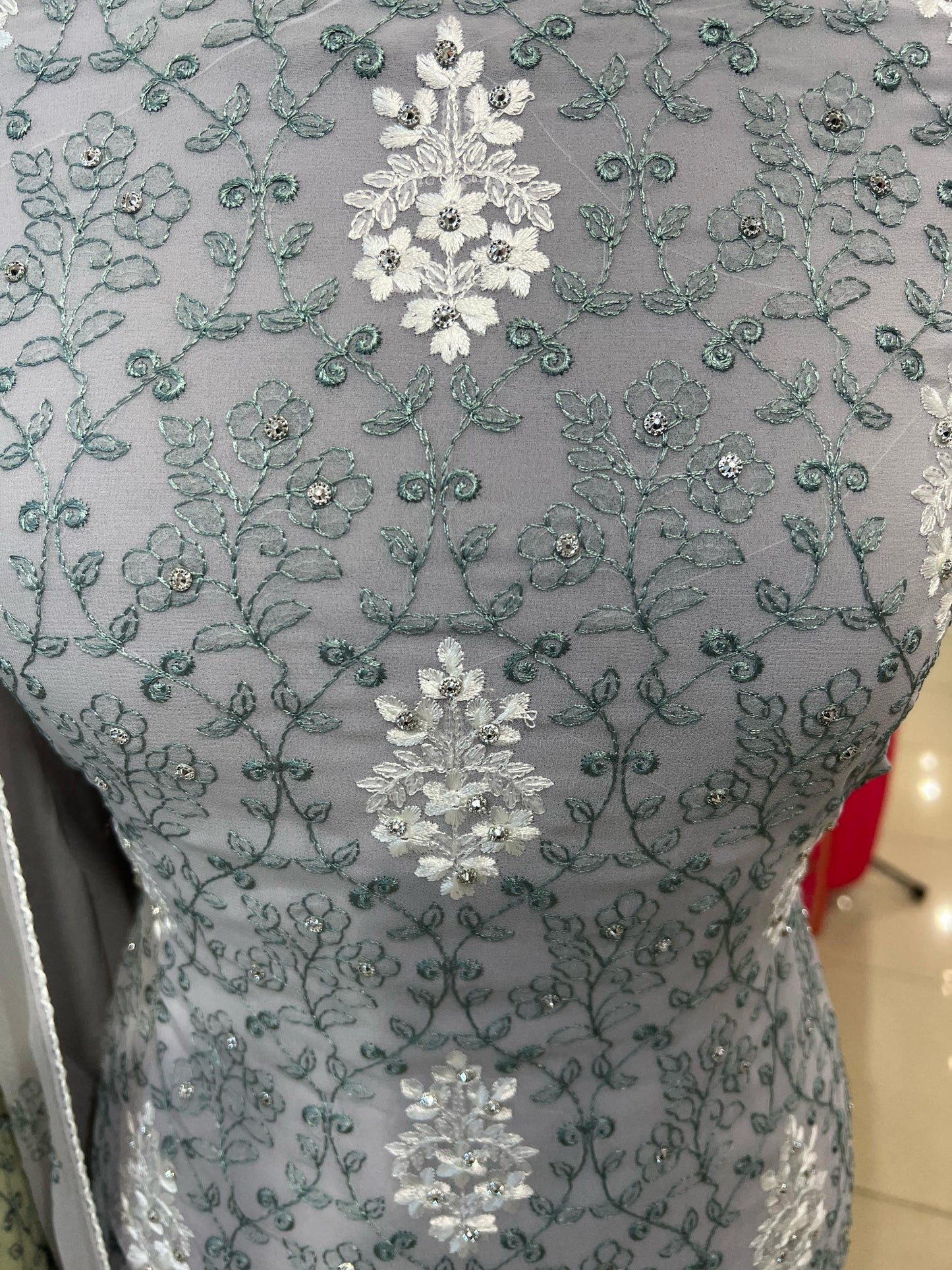 Embroidered Georgette