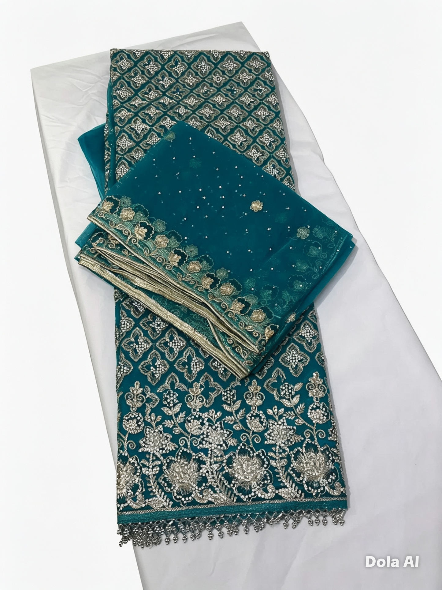 Fancy Embroidered Net