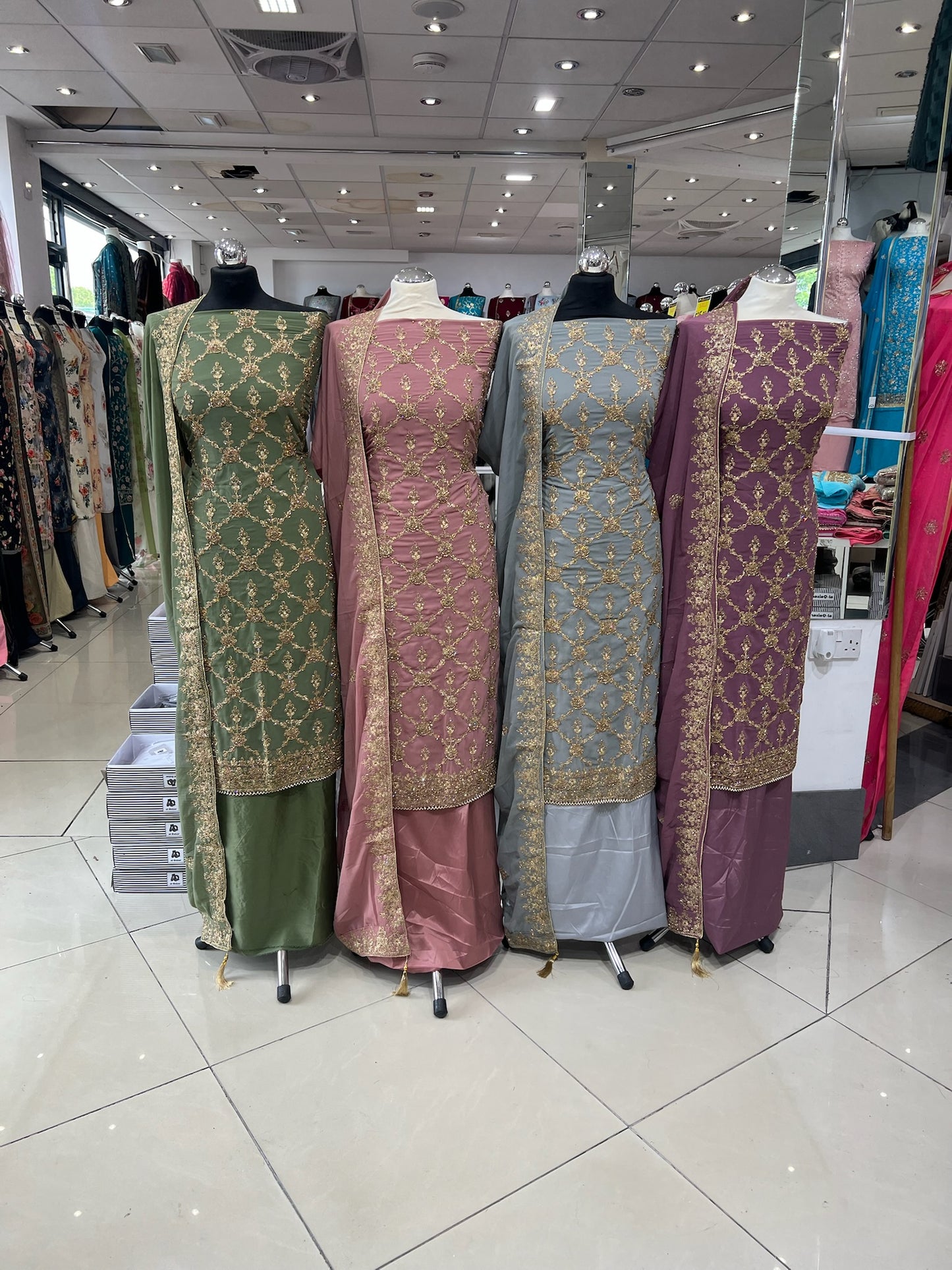 Fancy Embellished Georgette