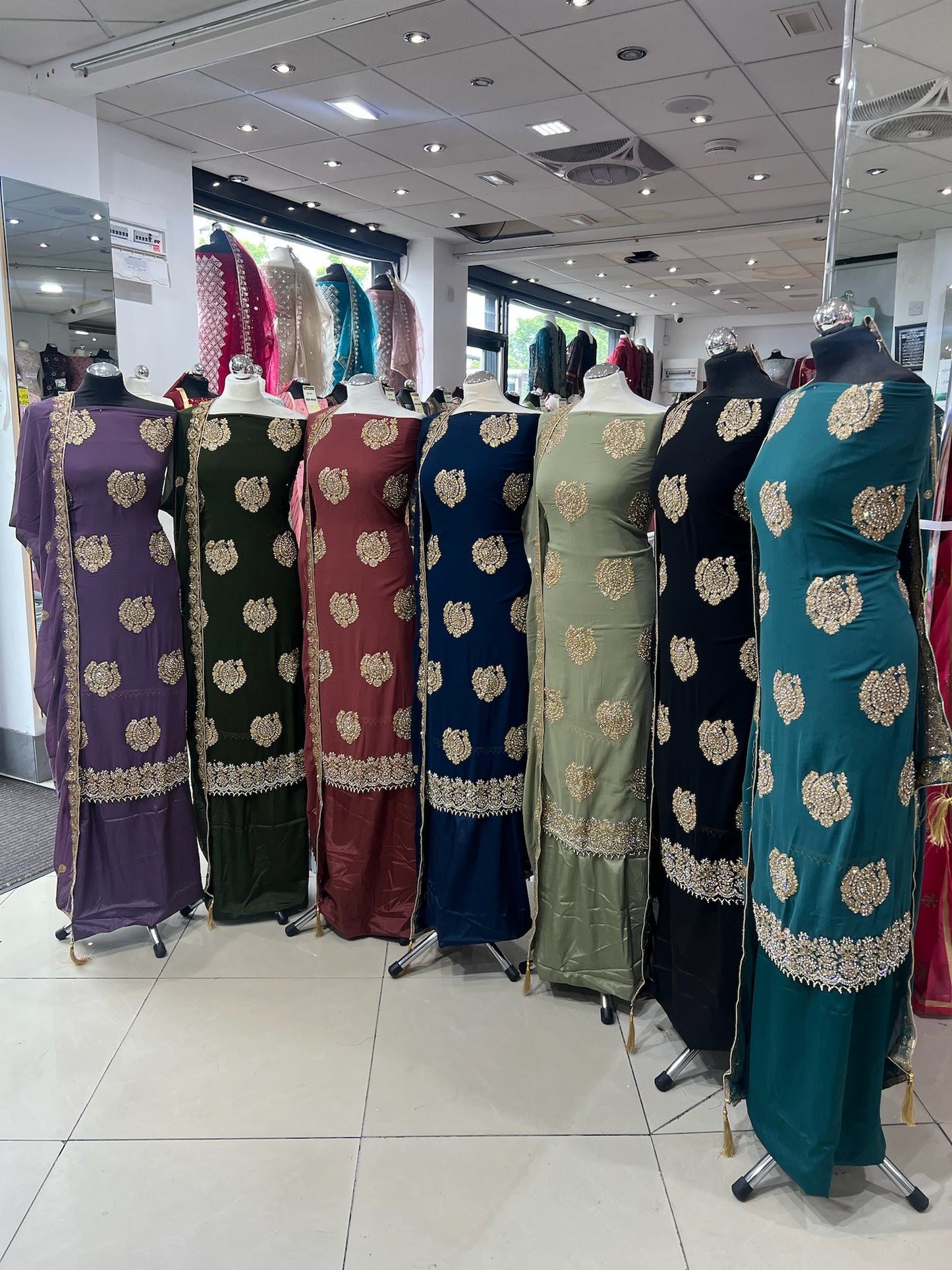 Fancy Embroidered Georgette