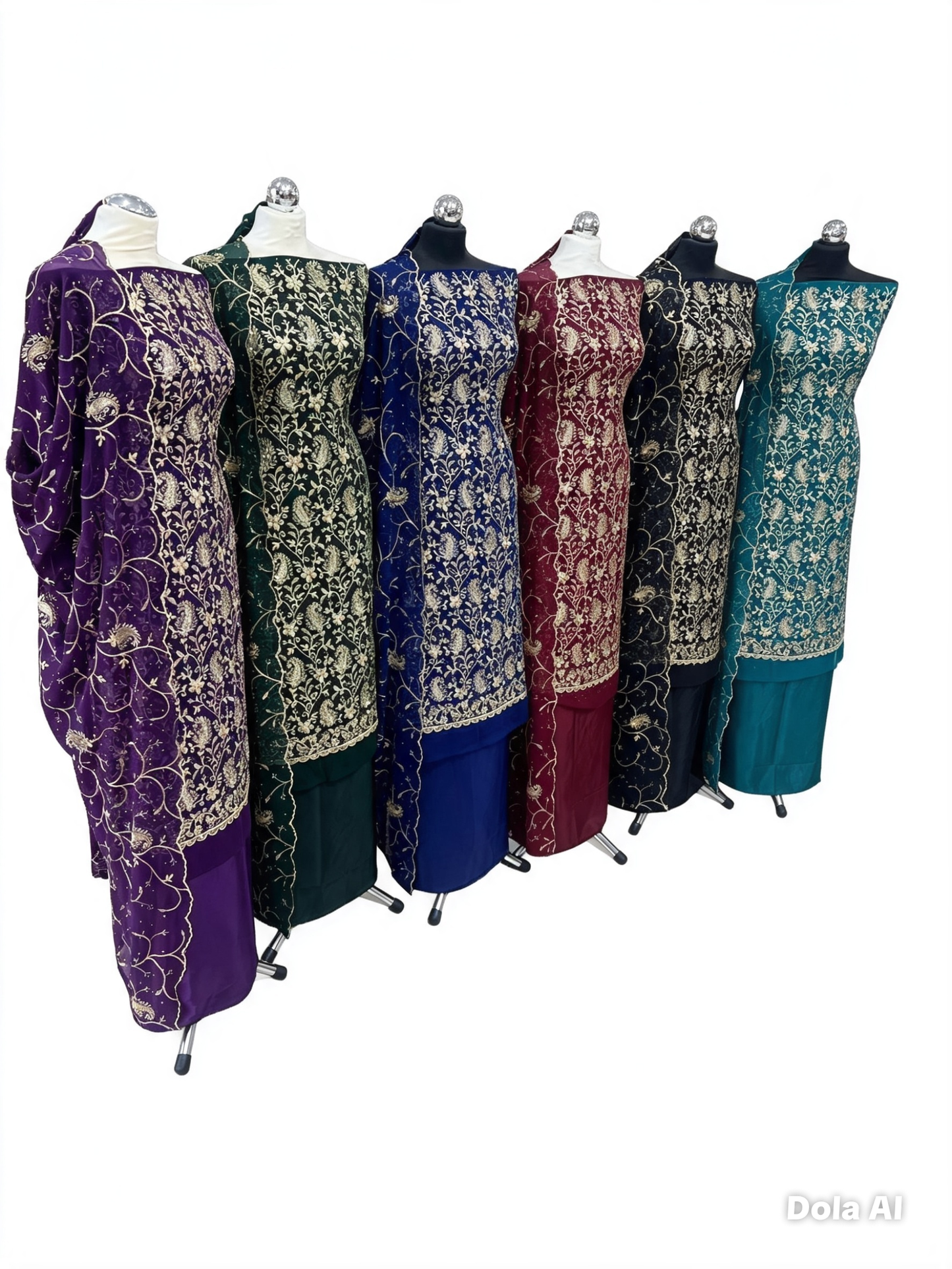 Premium Embroidered Georgette Suit Collection