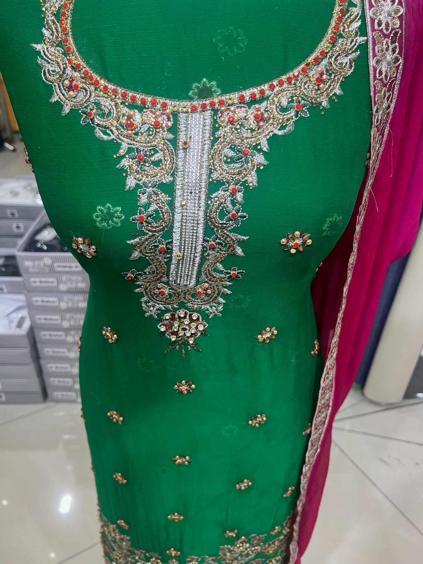 Embellished & Embroidered Chiffon